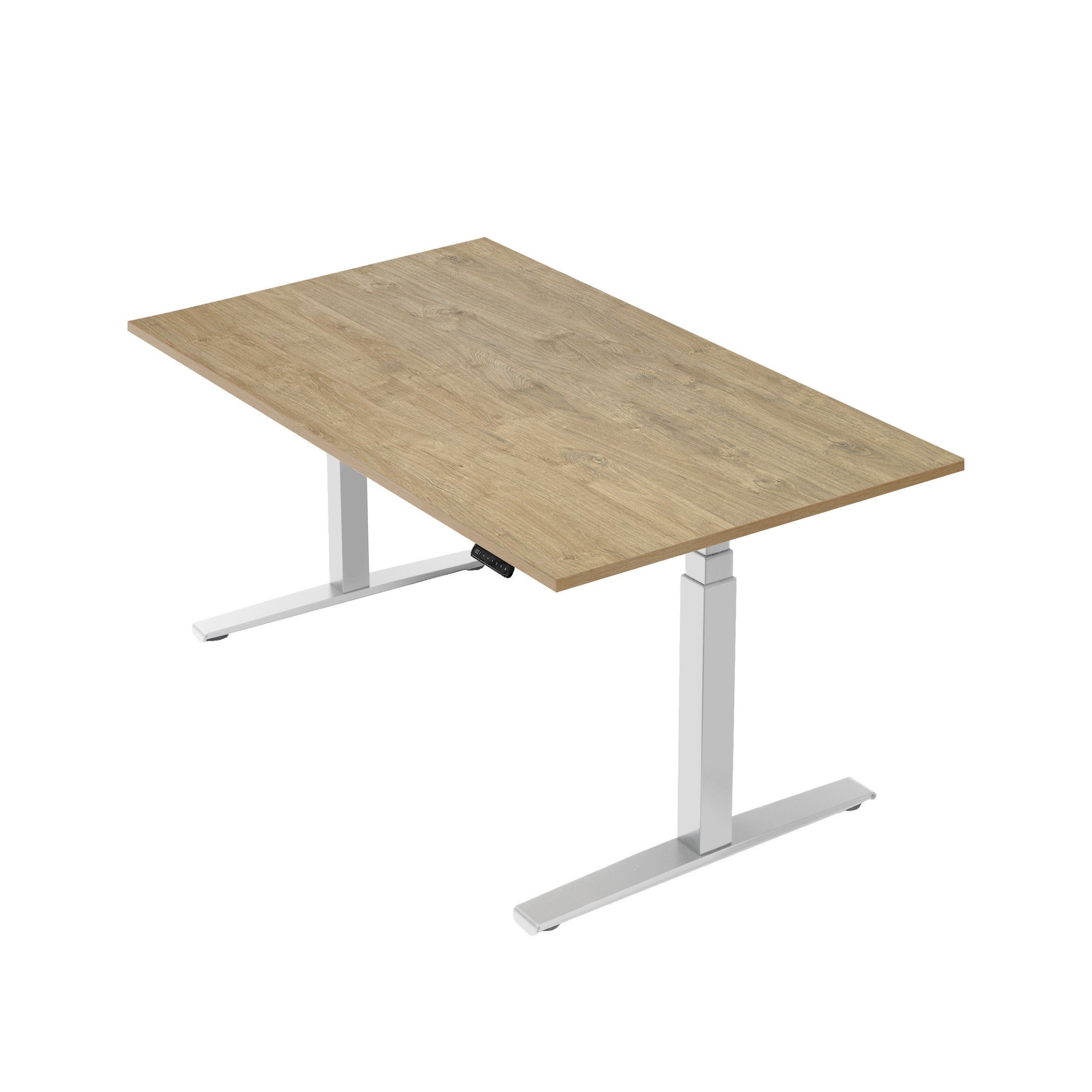 boho office® Schreibtisch Basic Line, Weiß günstig online kaufen