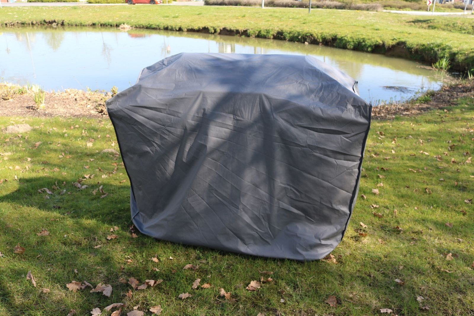 BURI Schutzplane Grill-Abdeckung 142x55x107cm Abdeckhaube Schutzhülle Schutzhaube