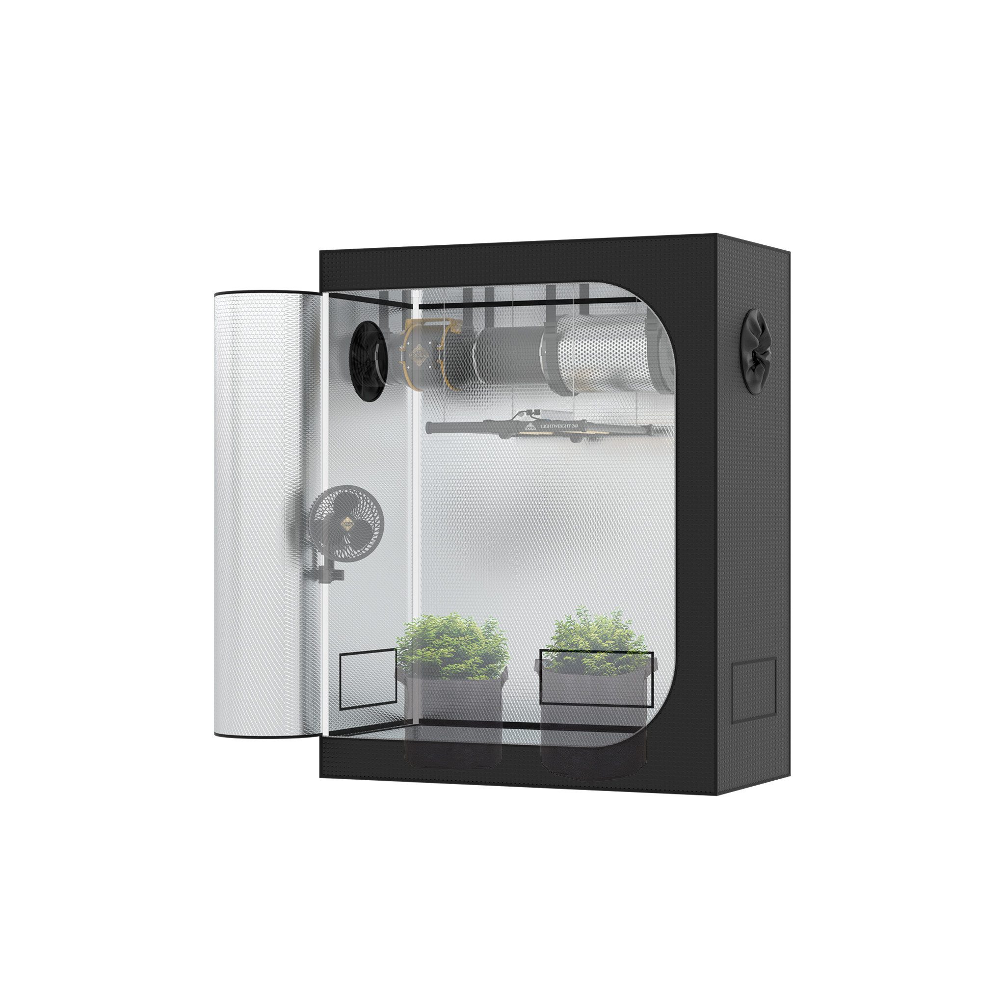 THE HOOKAH Gewächshaus Gewächshaus Grow Box günstig online kaufen