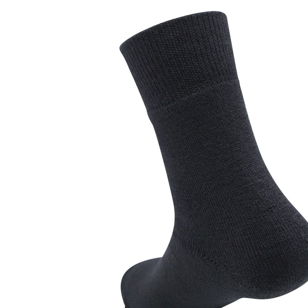 Max Lindner Kuschelsocken Alpaka-Soft-Socken für Damen und Herren weich (1-Paar) und geruchsneutralisierend schwarz außergewöhnlich