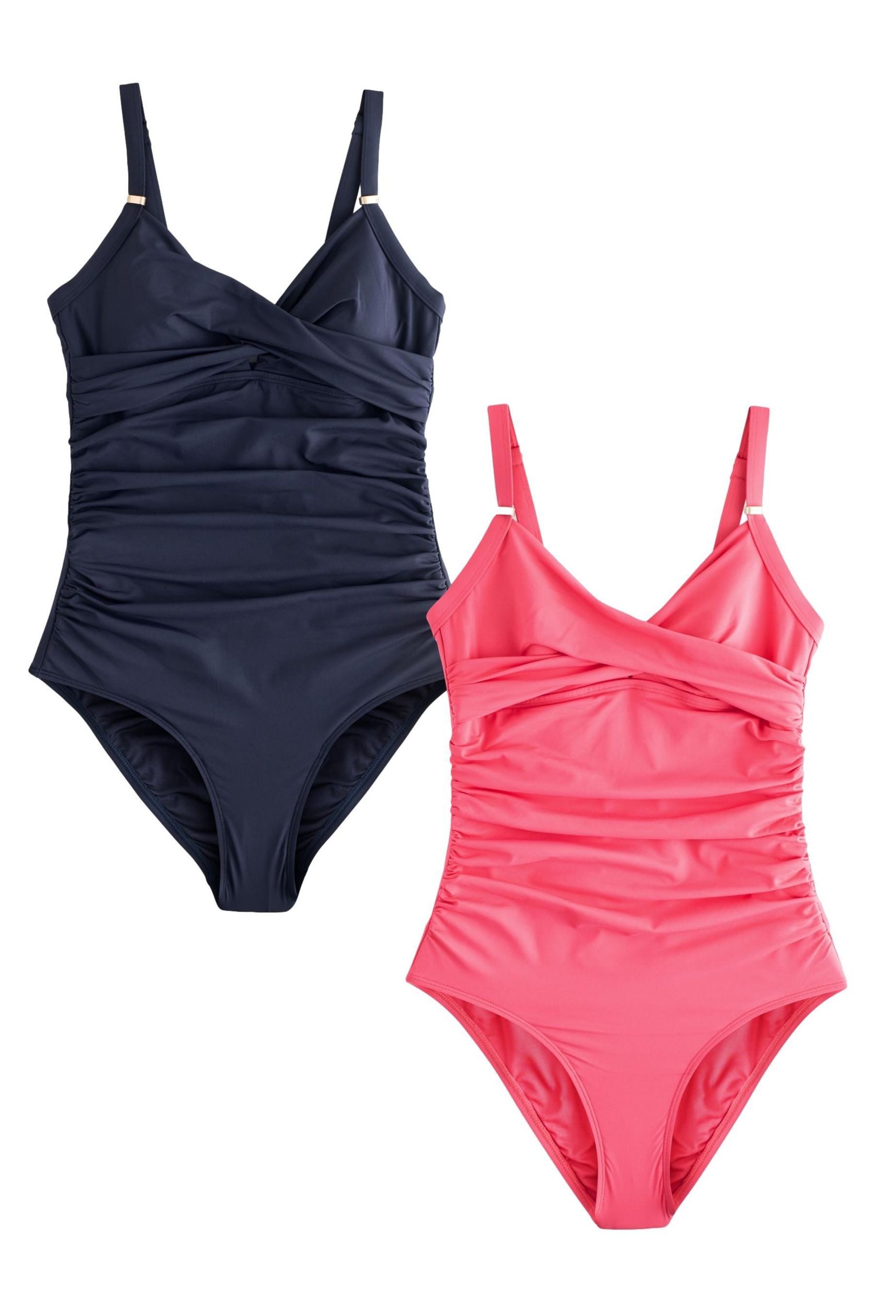 Next Badeanzug Figurformende Badeanzüge, 2er-Pack (2-St)