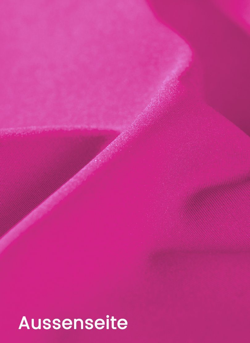 Taillierte Trigema TRIGEMA Softshell–Kapuzenjacke Softshelljacke hibiskus