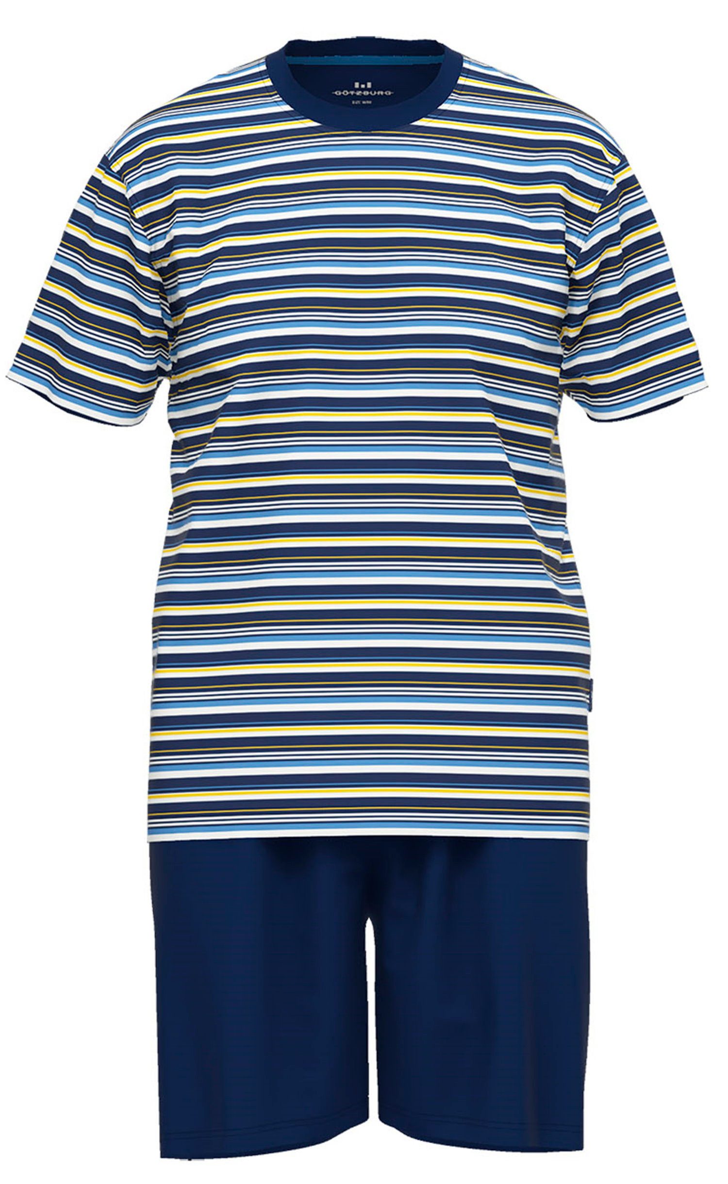 GÖTZBURG Schlafanzug Herren Shorty Schlafanzug (2 günstig online kaufen