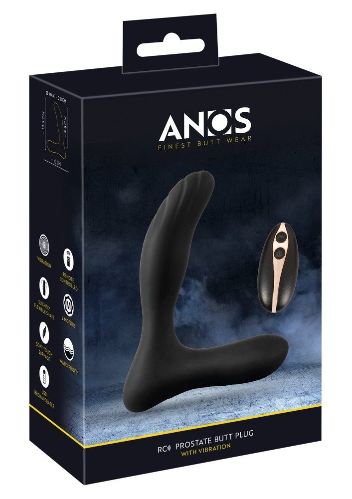 wit Butt ANOS Analvibrator RC Plug - ANOS Prostate