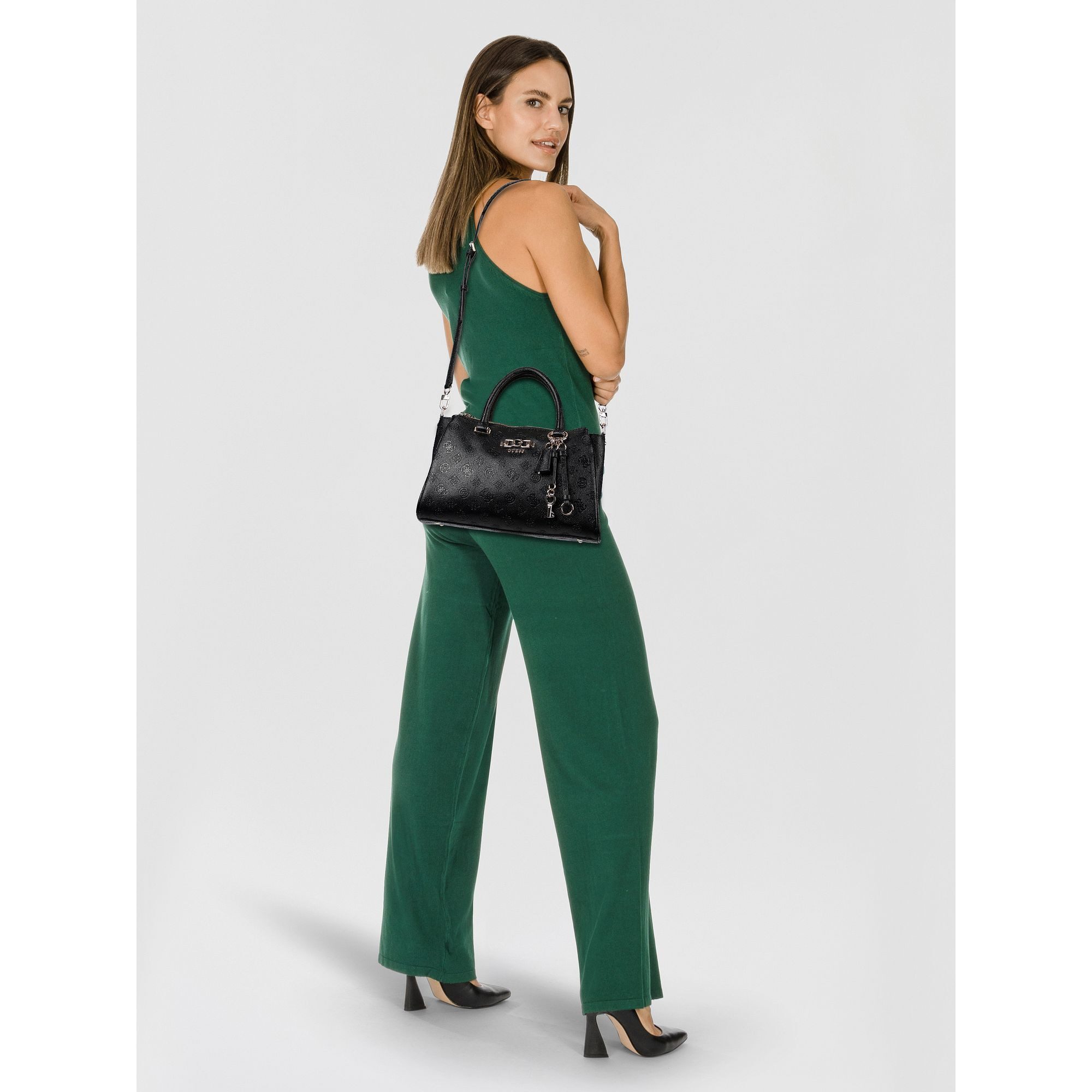Guess Henkeltasche Anise, Polyurethan günstig online kaufen