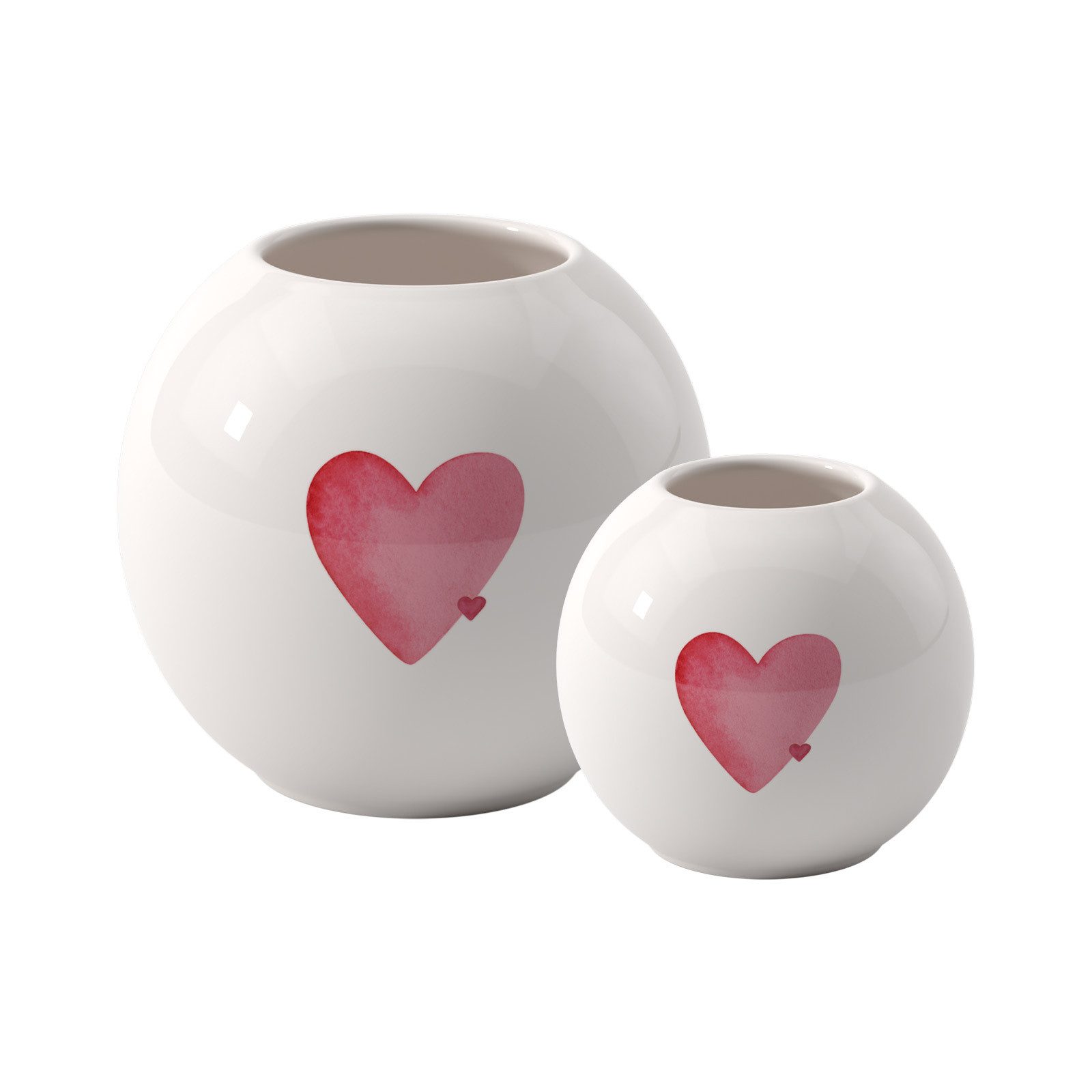 like. by Villeroy & Boch Dekovase With Love Vasen-Set 2er Set (2x Vase, 2 St)