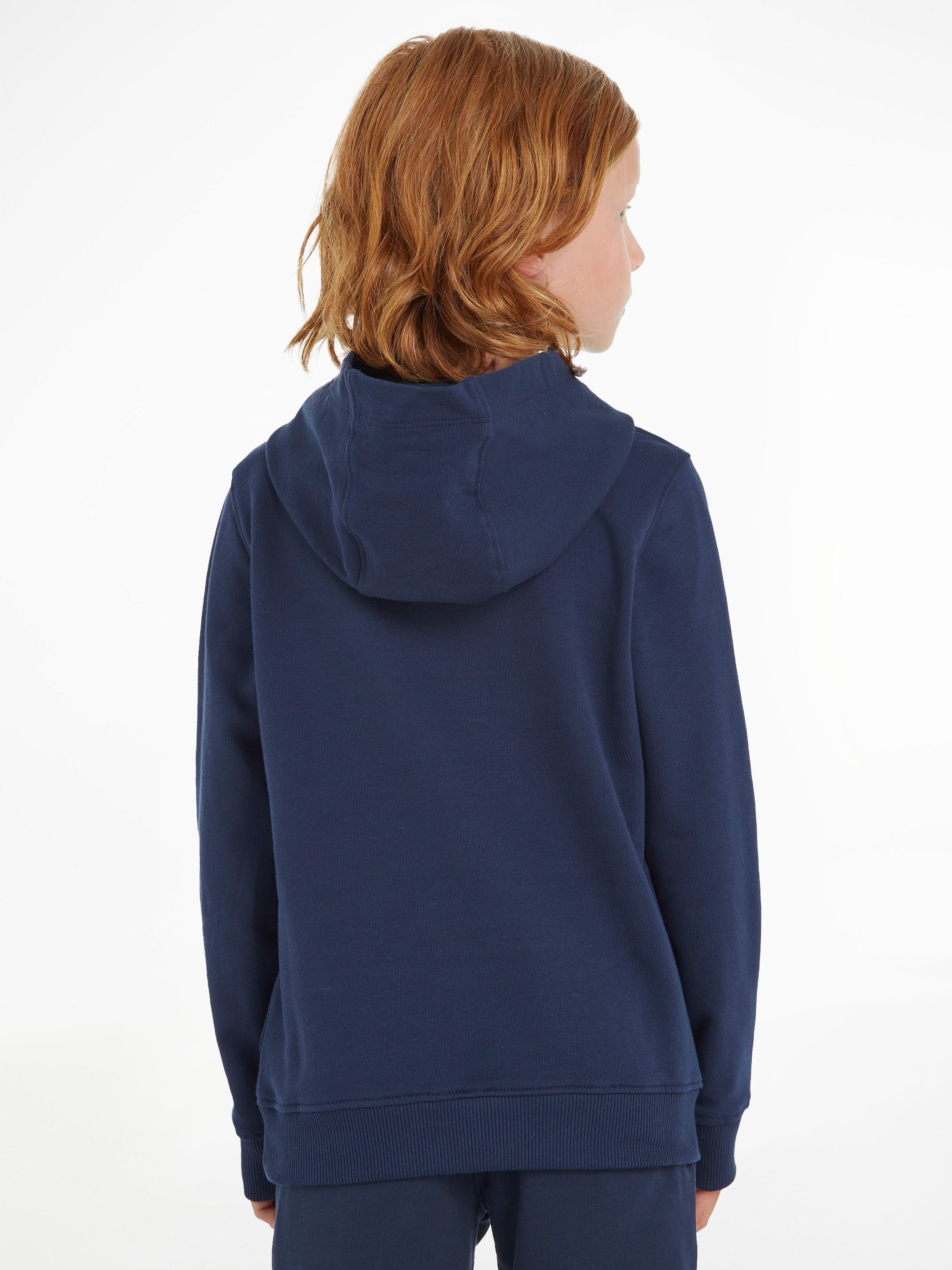 Jungen MiniMe,für Kids HOODIE und Junior Hilfiger Kapuzensweatshirt Tommy ESSENTIAL Kinder Mädchen