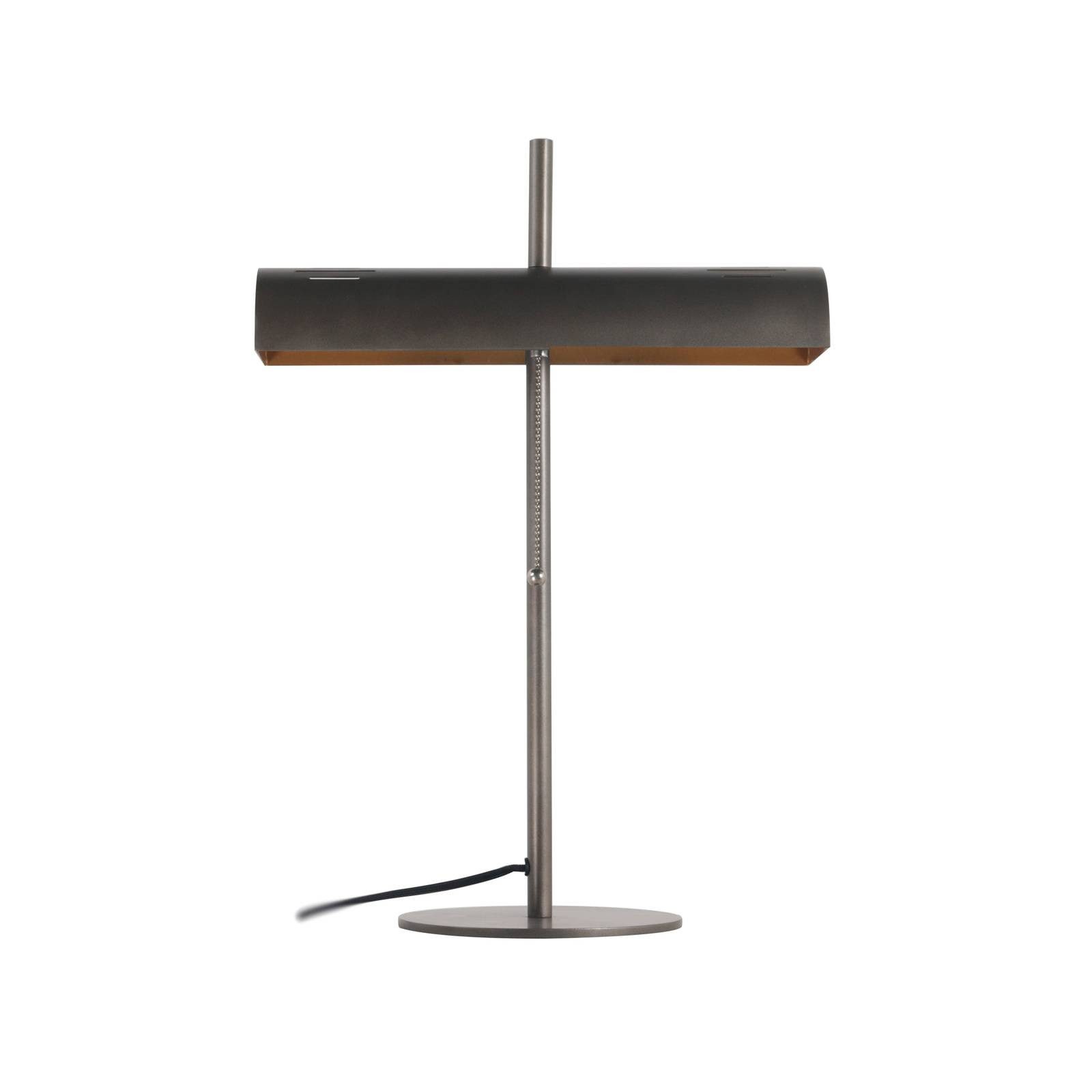 Lucande Schreibtischlampe Nysira, Metall, Schwarz IP20, 2 x 15 W LED