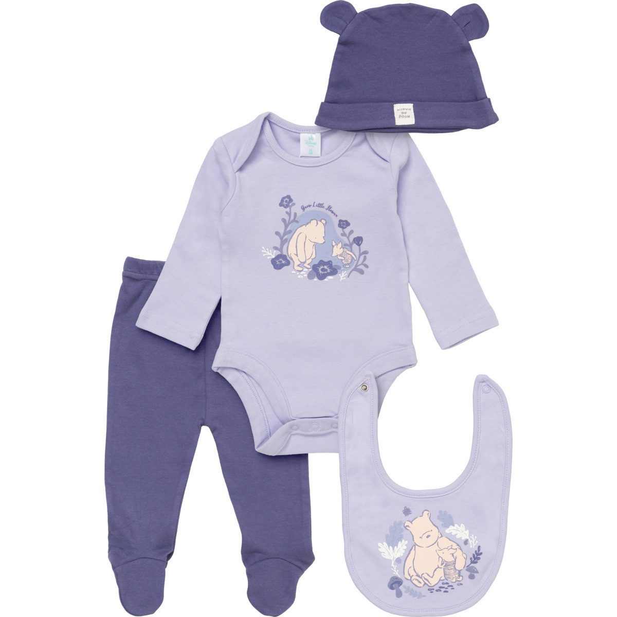 Disney Erstausstattungspaket Winnie Pooh Mädchen, Unisex Kinder (Pack, 4-tlg., 4)