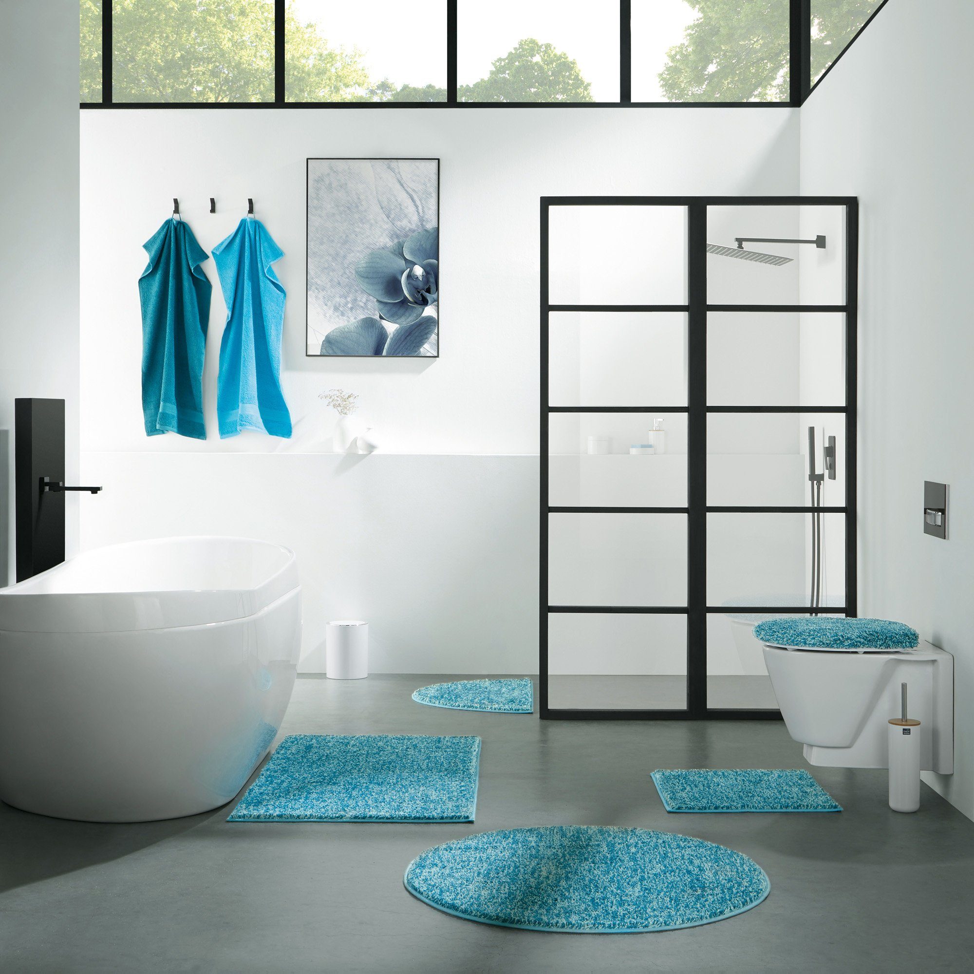 REDBEST Badematte WC-Umrandung "Frisco", Höhe 20 günstig online kaufen