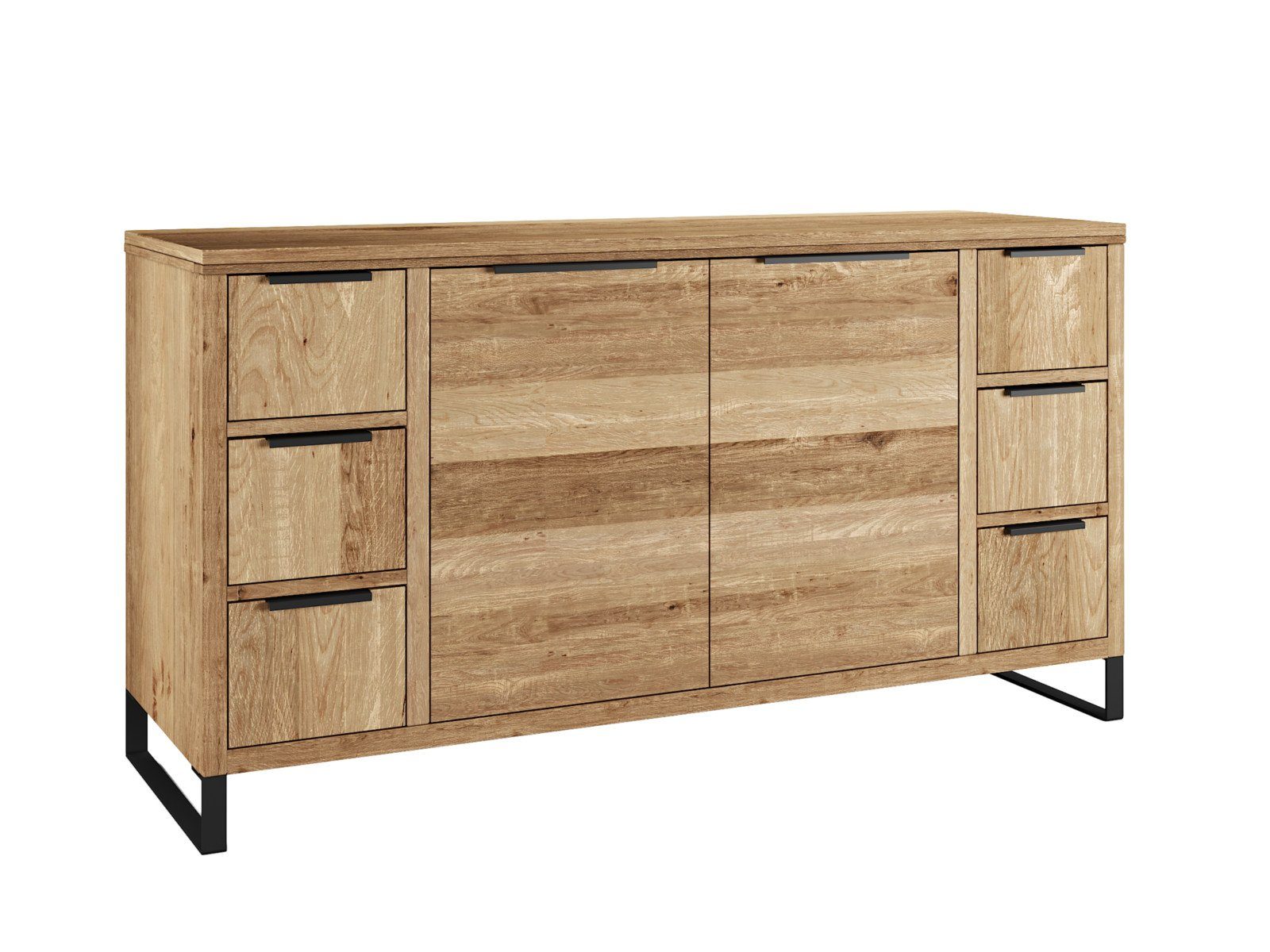 massivum Waschtisch Sydney Wildeiche II (1-St) günstig online kaufen