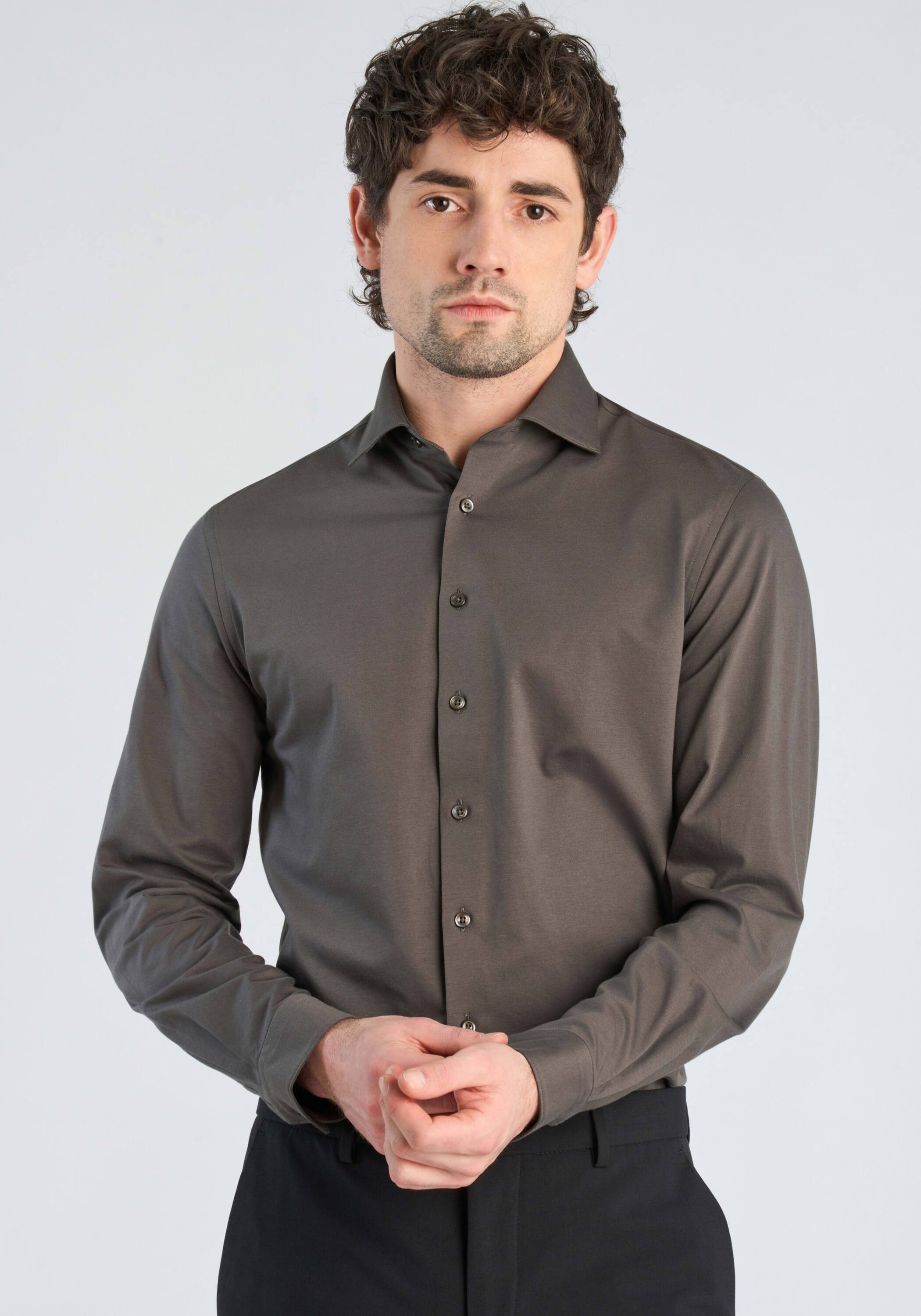Businesshemd Business-Casual-Hemd Relaxed Fit