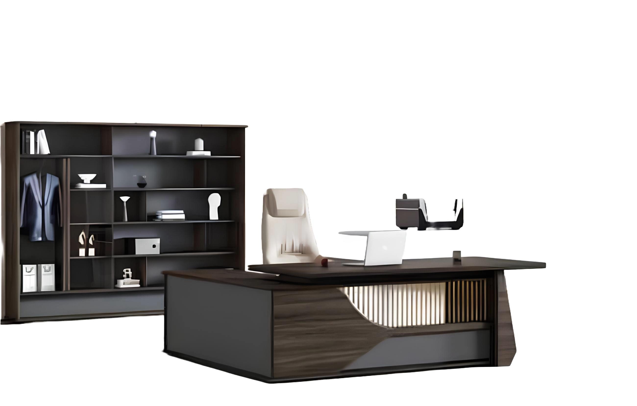 Eckschreibtisch Tisch Büro Schreibtische Möbel Chefschreibtisch modern ergonomisch