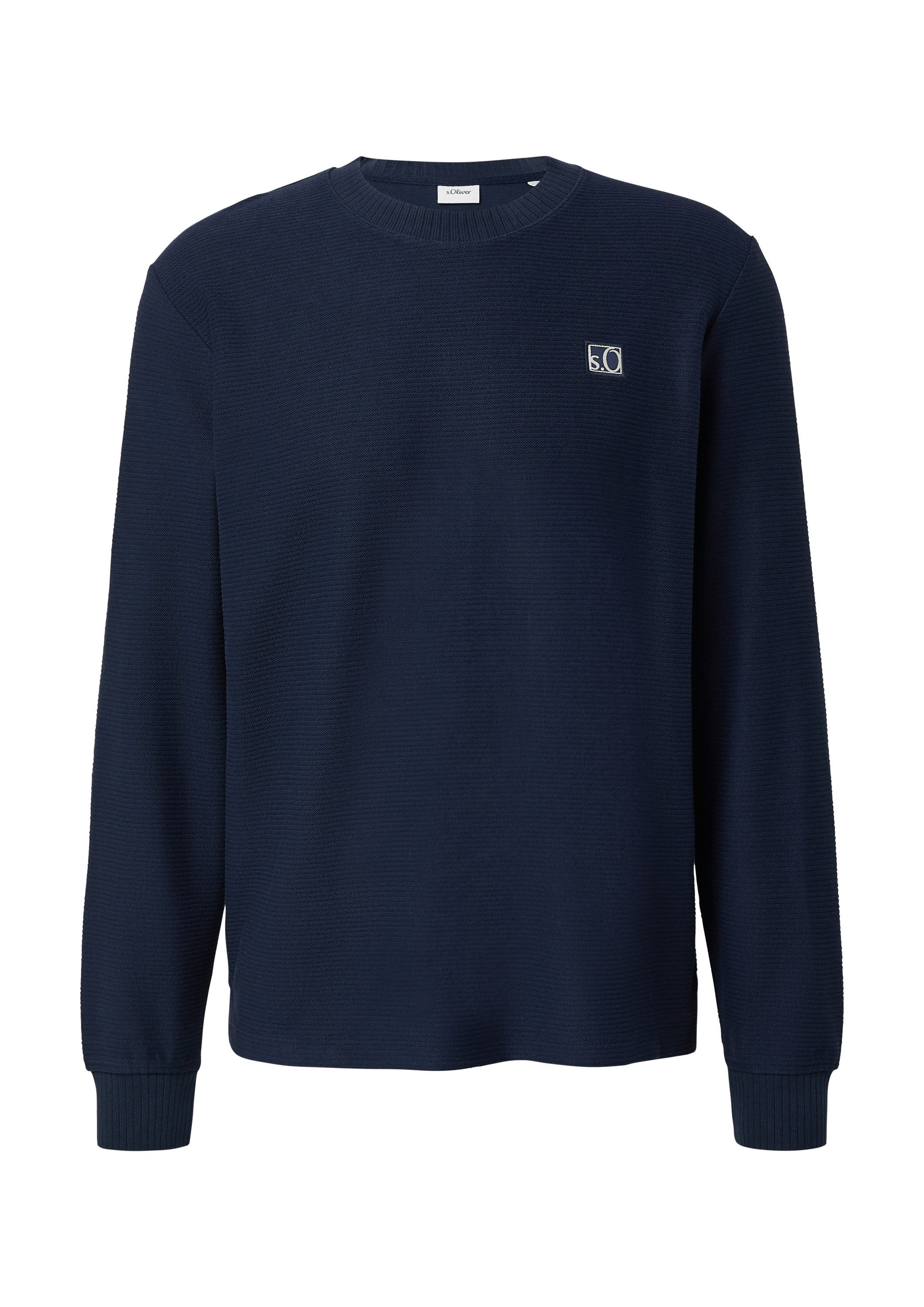 s.Oliver Sweatshirt Sweatshirt Leichtes Sweatshirt mit günstig online kaufen