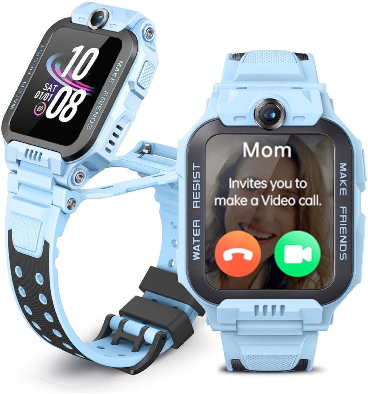 imoo Watch Phone Z7 Kinder Smartwatch (3,3 cm/1,3 Zoll, Mocor OS)