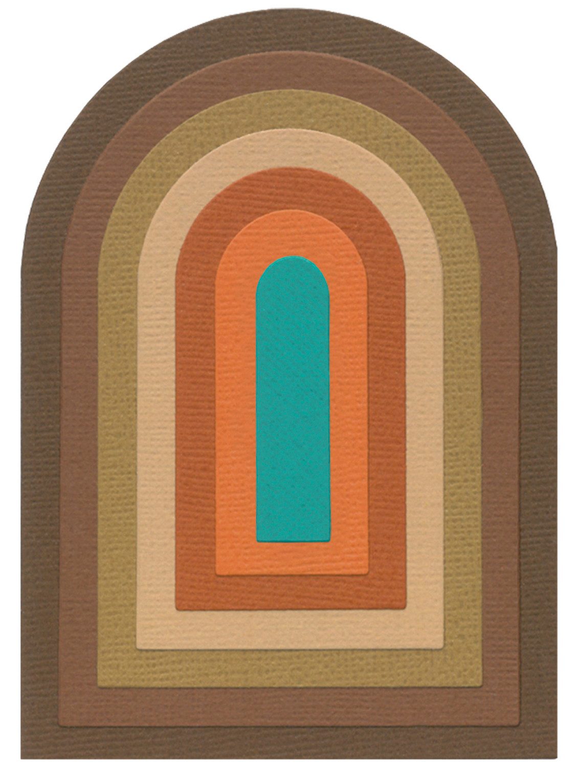 Sizzix Motivschablone Framelits Tunnel Arches, 7 Teile