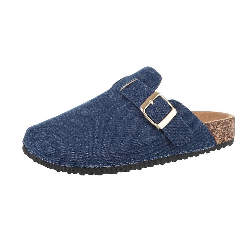 Ital-Design Damen Mules Freizeit Pantolette günstig online kaufen