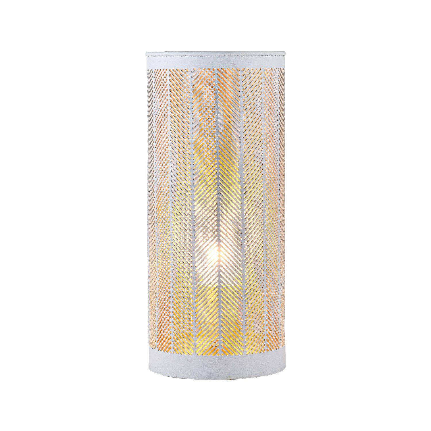 Nachttischlampe Boho Deko Nachttischlampe Tischlampe Lampe Aigna Klein Weiss