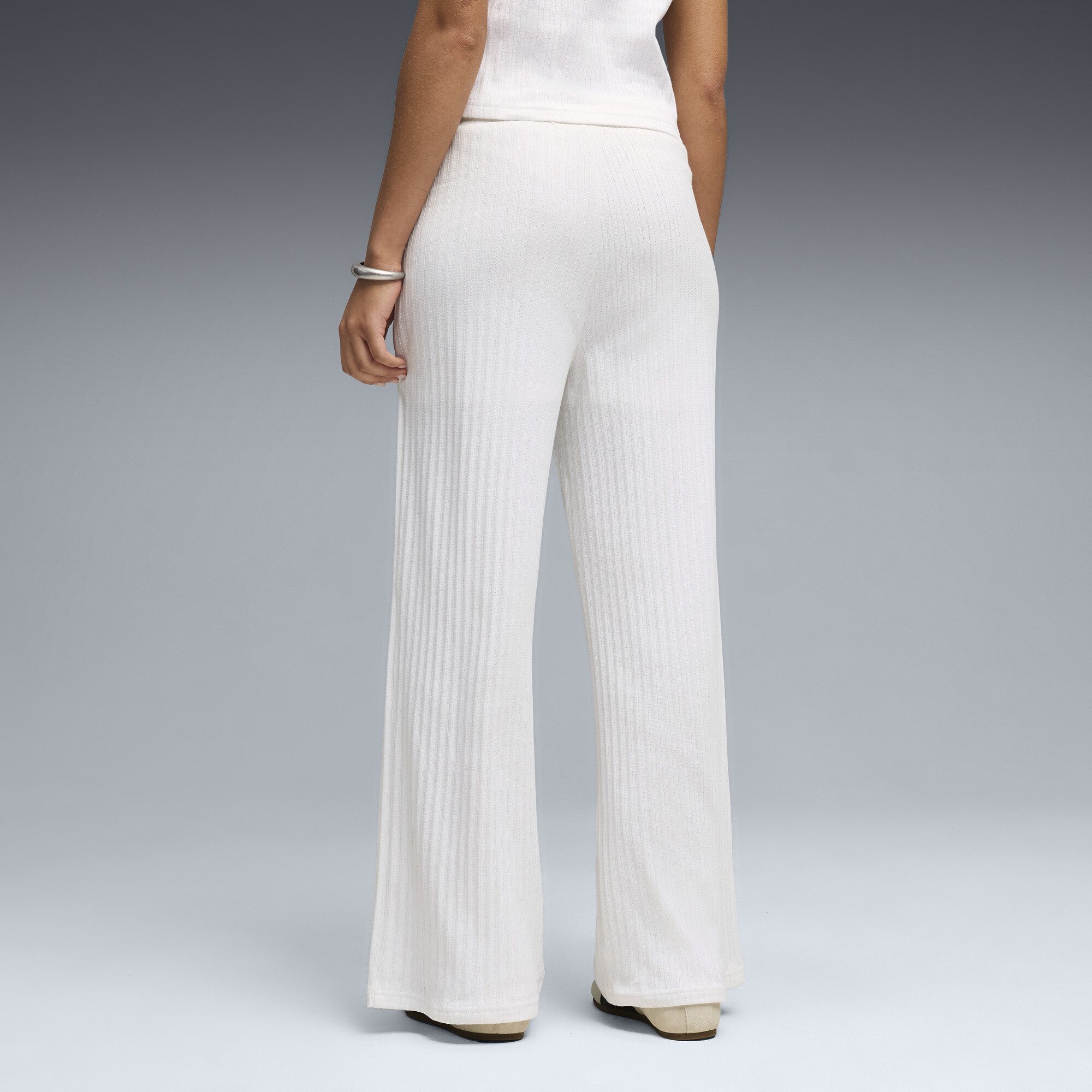 PUMA Sporthose HER High-Waist Wide Leg Hose Damen