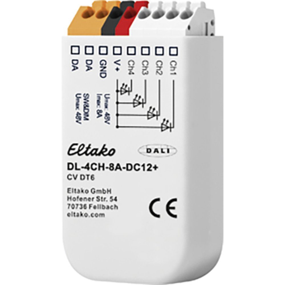 Eltako Drehdimmer Eltako 33000019 LED-Dimmer Grau