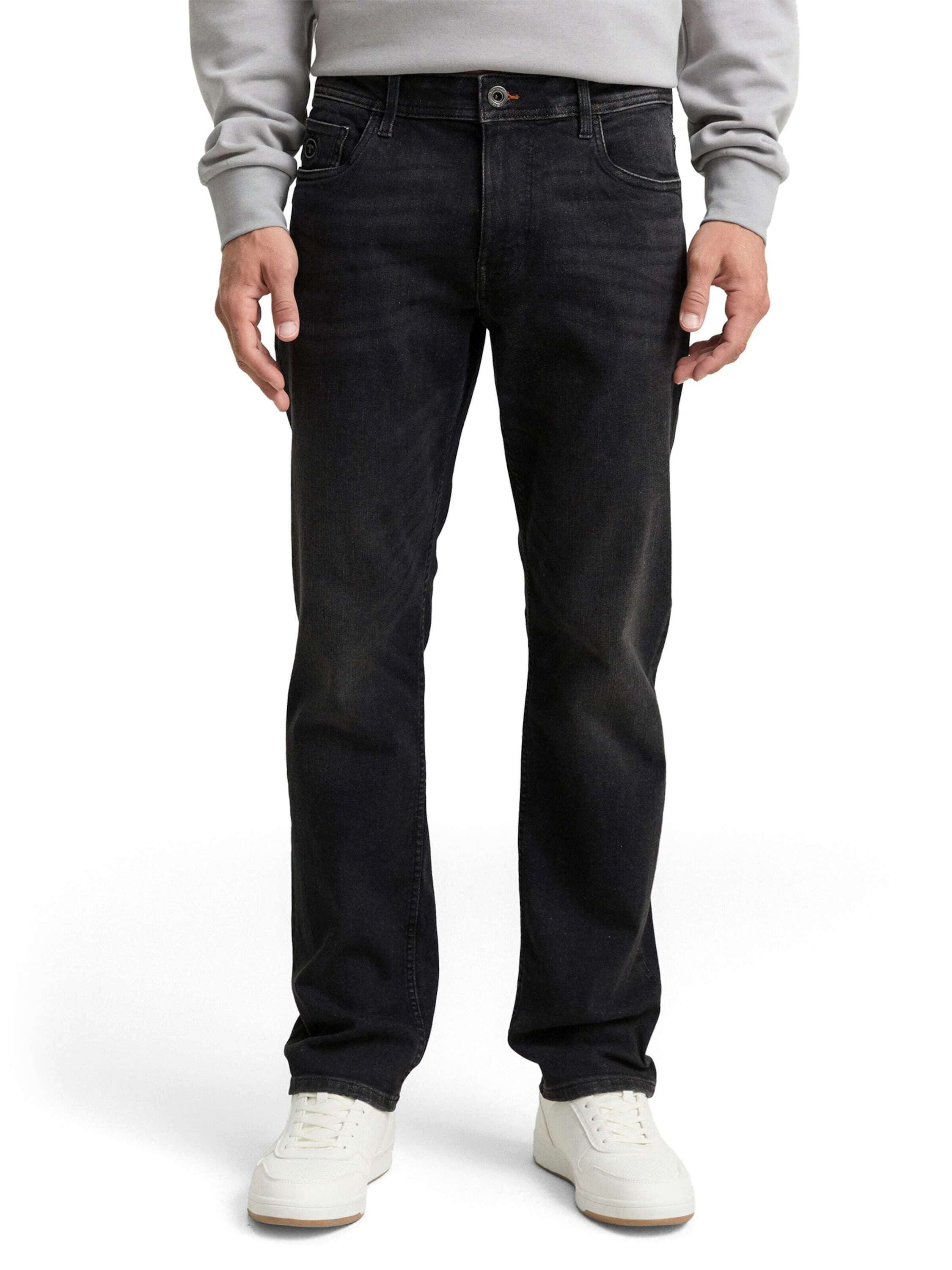used dark stone black denim