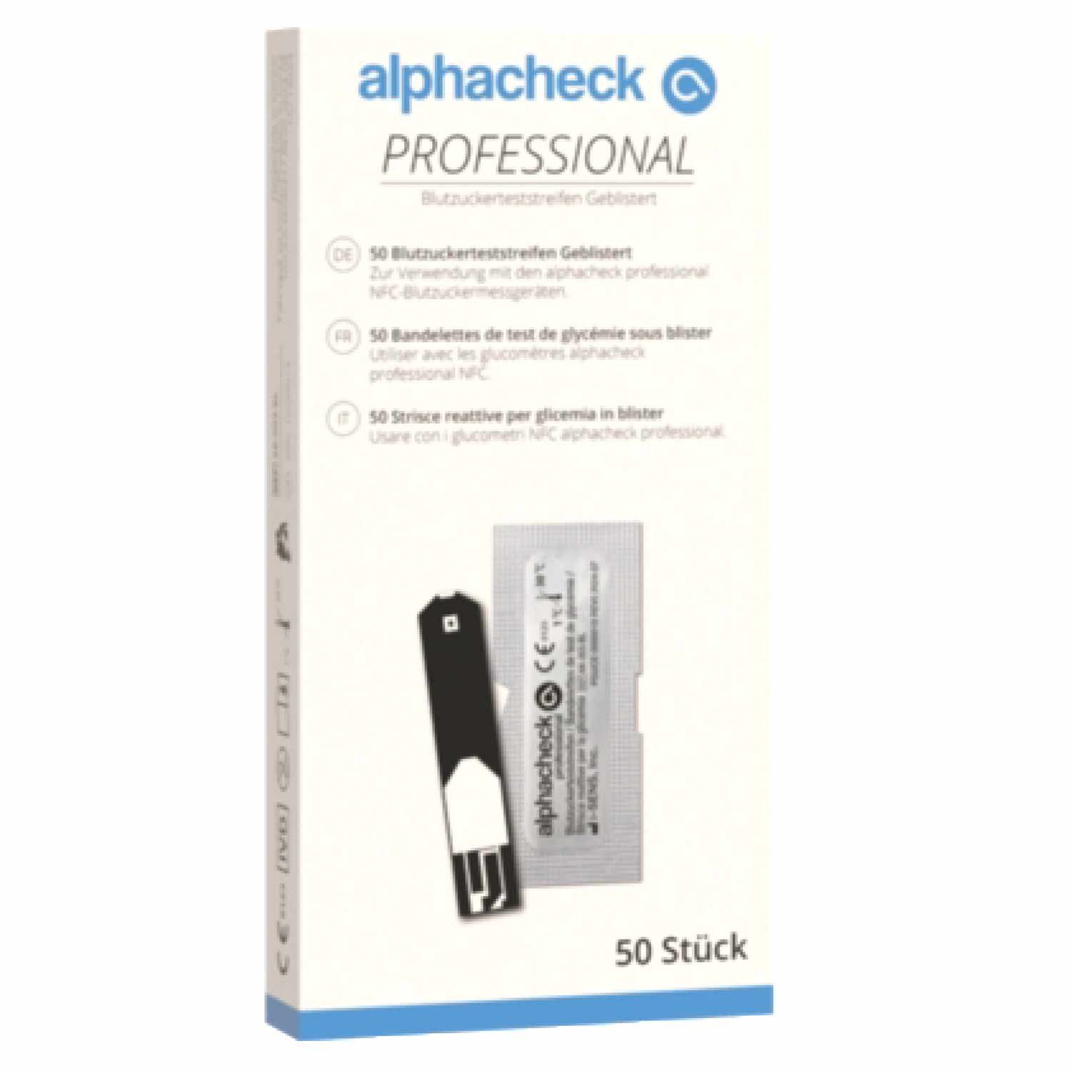 alphacheck Blutzuckermessgerät alphacheck professional Kontrolllösung A+B 2 x 4 ml