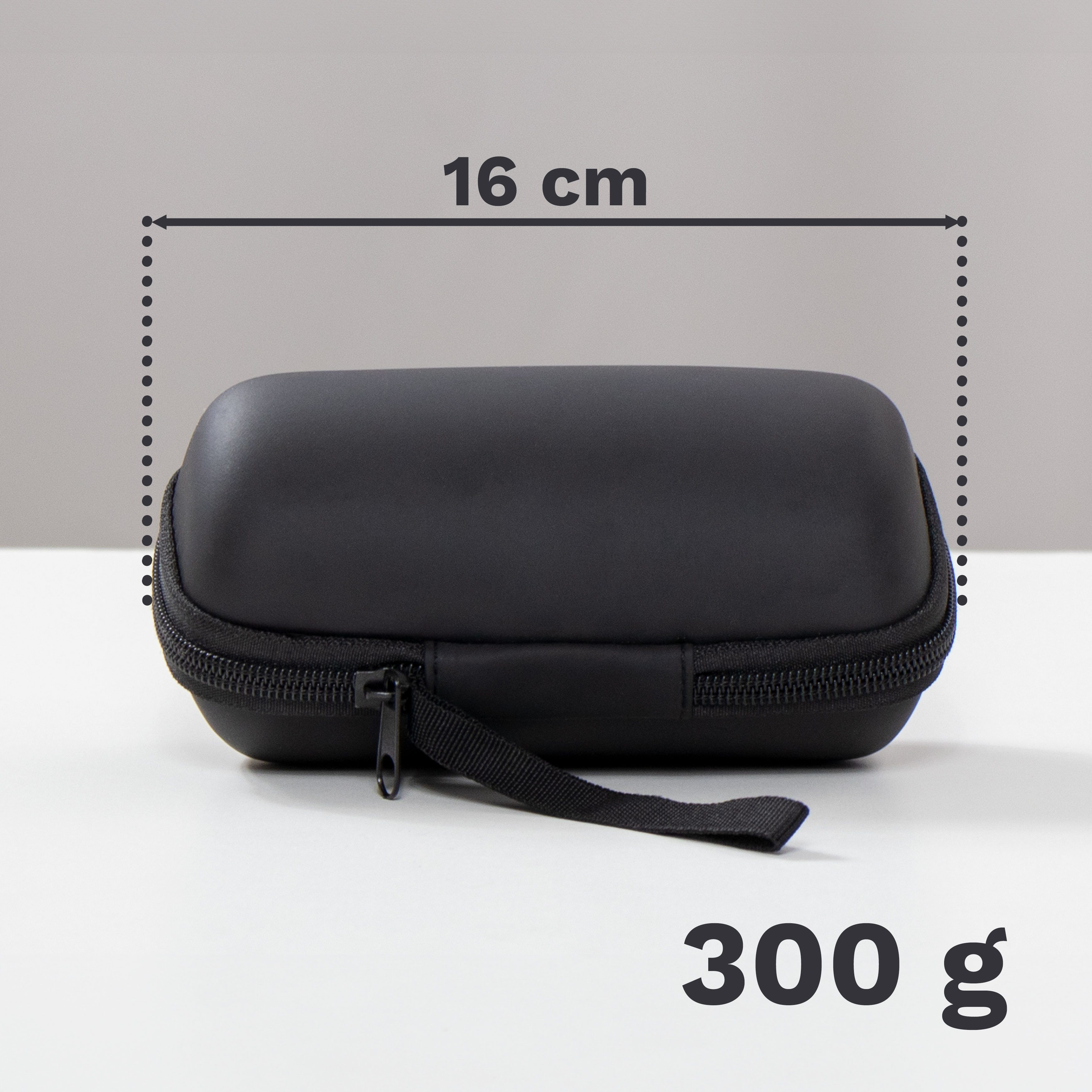 KVOTA Teeservice Glas-Teeset mit Reiseetui – Teekanne 150 ml + 2 Teegläser je 100 ml (4-tlg), 2 Personen, Glas, Silikon, Reiseetui, kompakt, Teegenuss