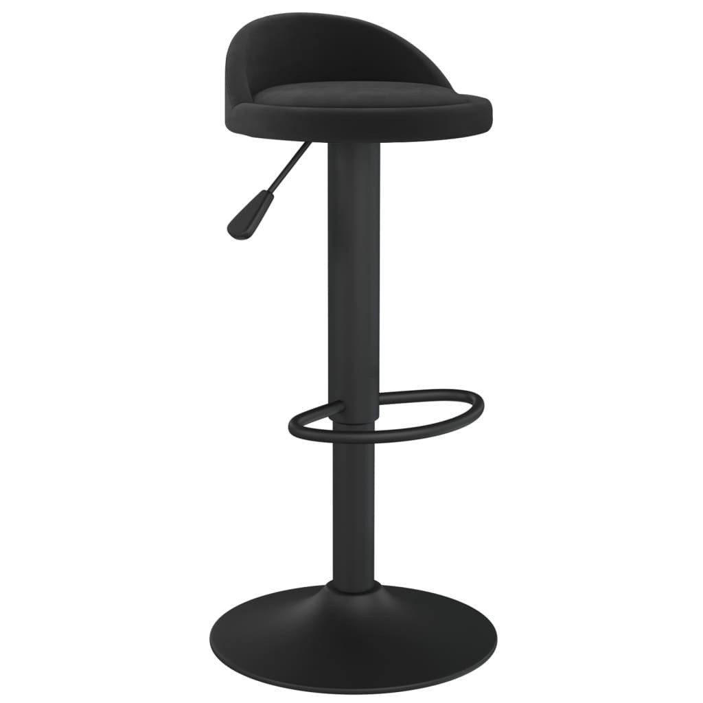 vidaXL Barhocker Barhocker Schwarz Samt (1 günstig online kaufen
