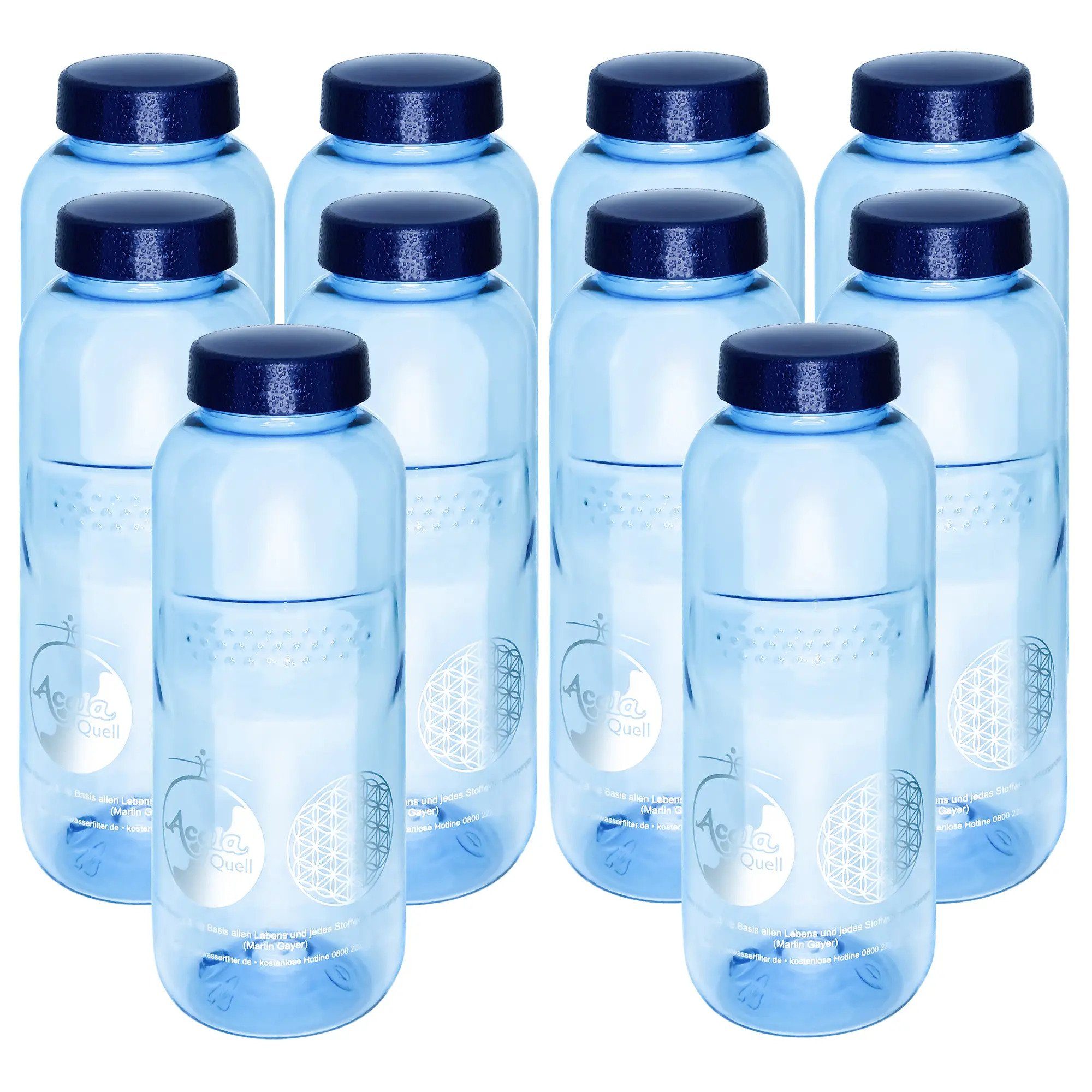 AcalaQuell Trinkflasche Grip 0,5 L aus Tritan, weichmacherfrei & lebensmittelecht