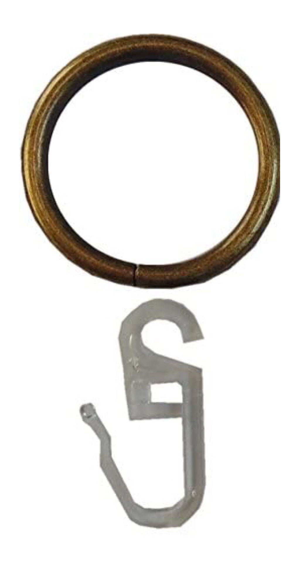 Garduna Gardinenring für Ø16 & Ø20mm Gardinenstangen, (Set, 20-St., mit Fal günstig online kaufen