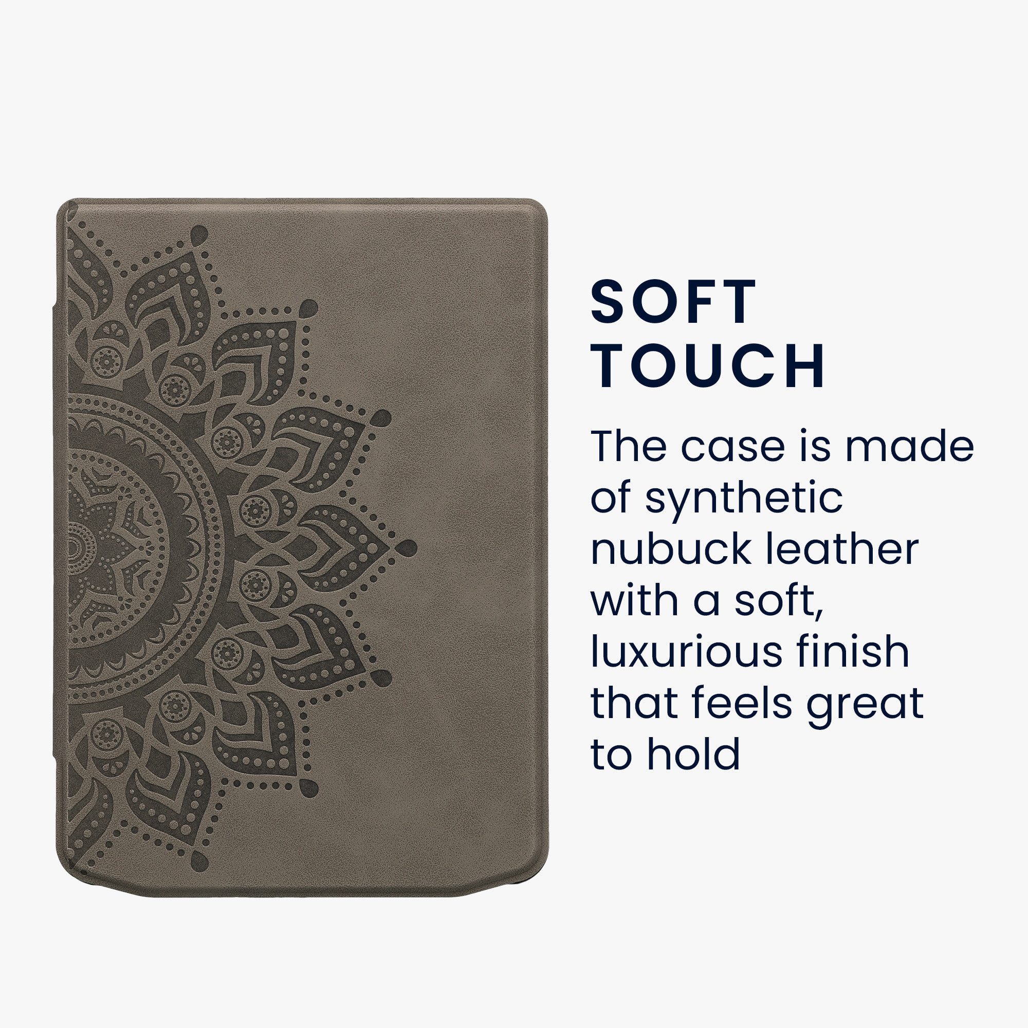 kwmobile E-Reader-Hülle Schutzhülle für Pocketbook Verse / Verse Lite / Verse Pro / Color, eReader Flip Case mit Auto Sleep Funktion