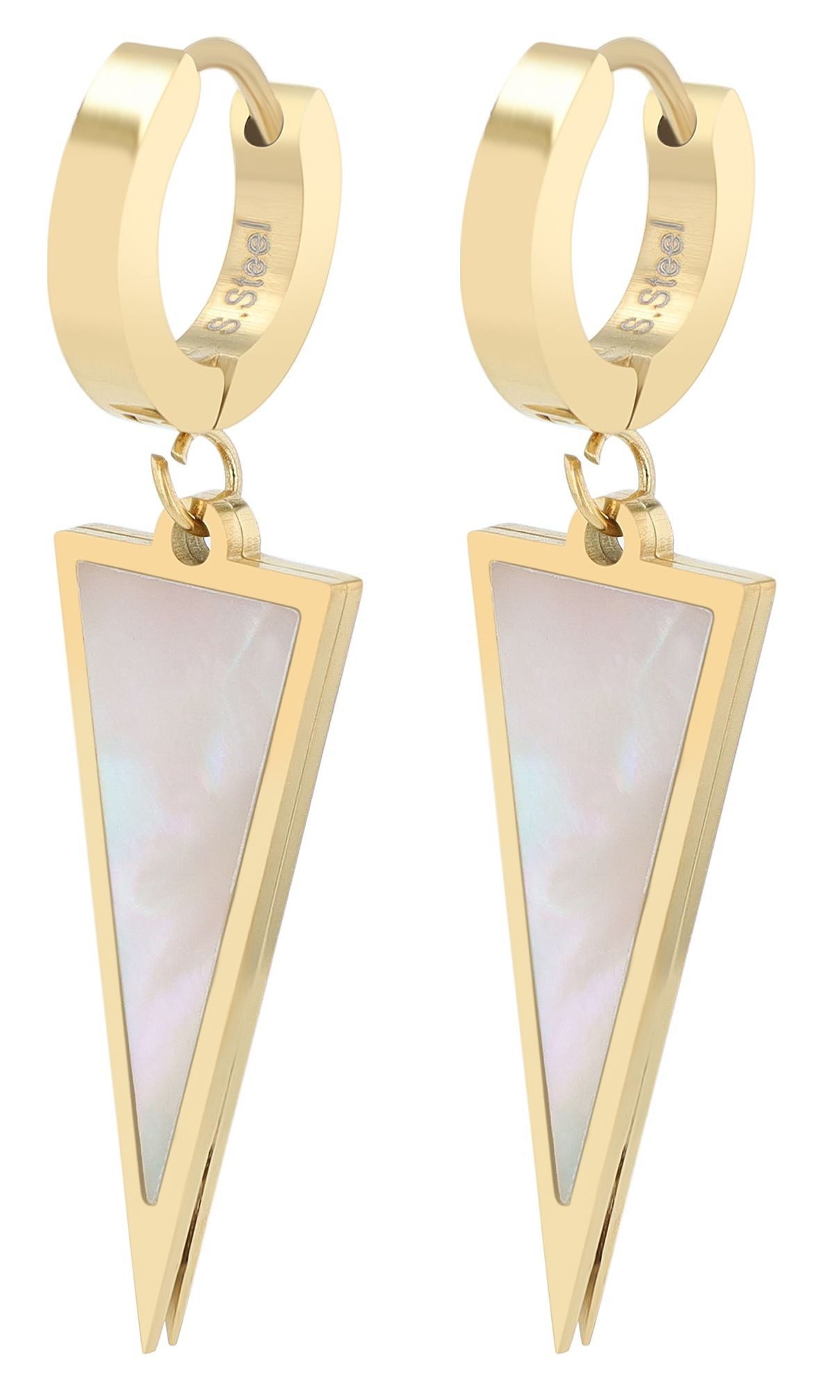 AKZENT Ohrring-Set Faris Creolen Ohrringe Edelstahl silber Damen wasserfest günstig online kaufen