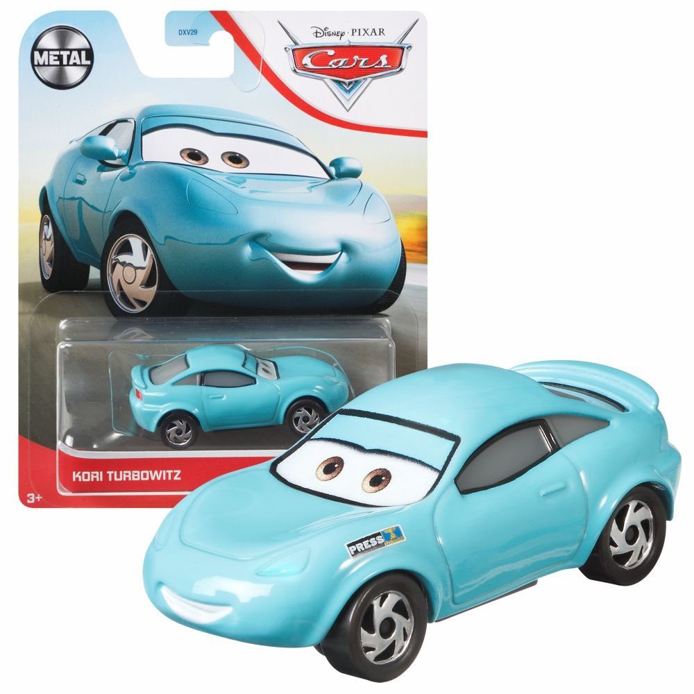 Autos Kori Disney 3 Mattel Fahrzeuge Modelle 1:55 Cast Cars Disney Spielzeug-Rennwagen Cars Turbowitz Auswahl