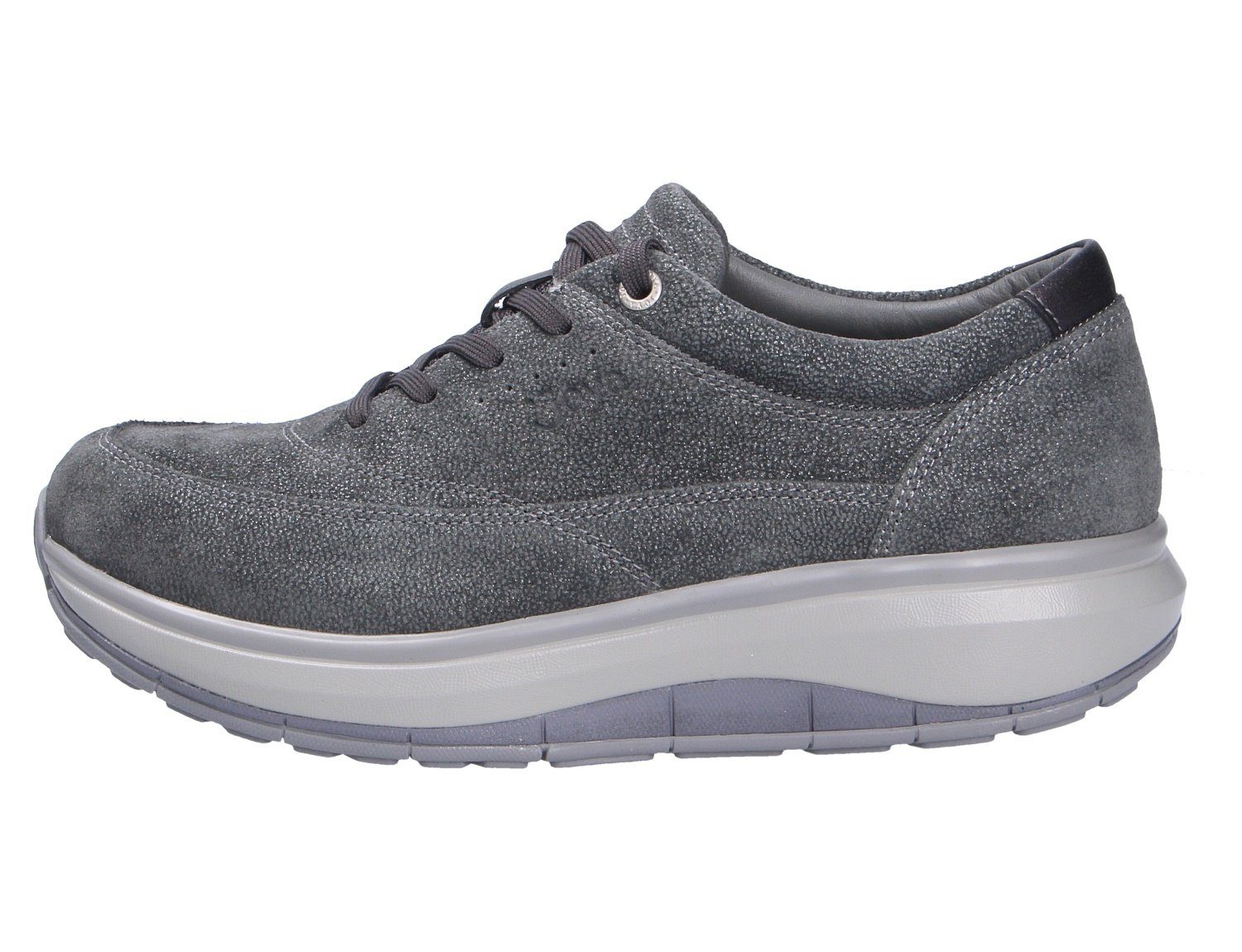 DARK GREY Gehcomfort Weicher Schnürschuh VENICE Joya