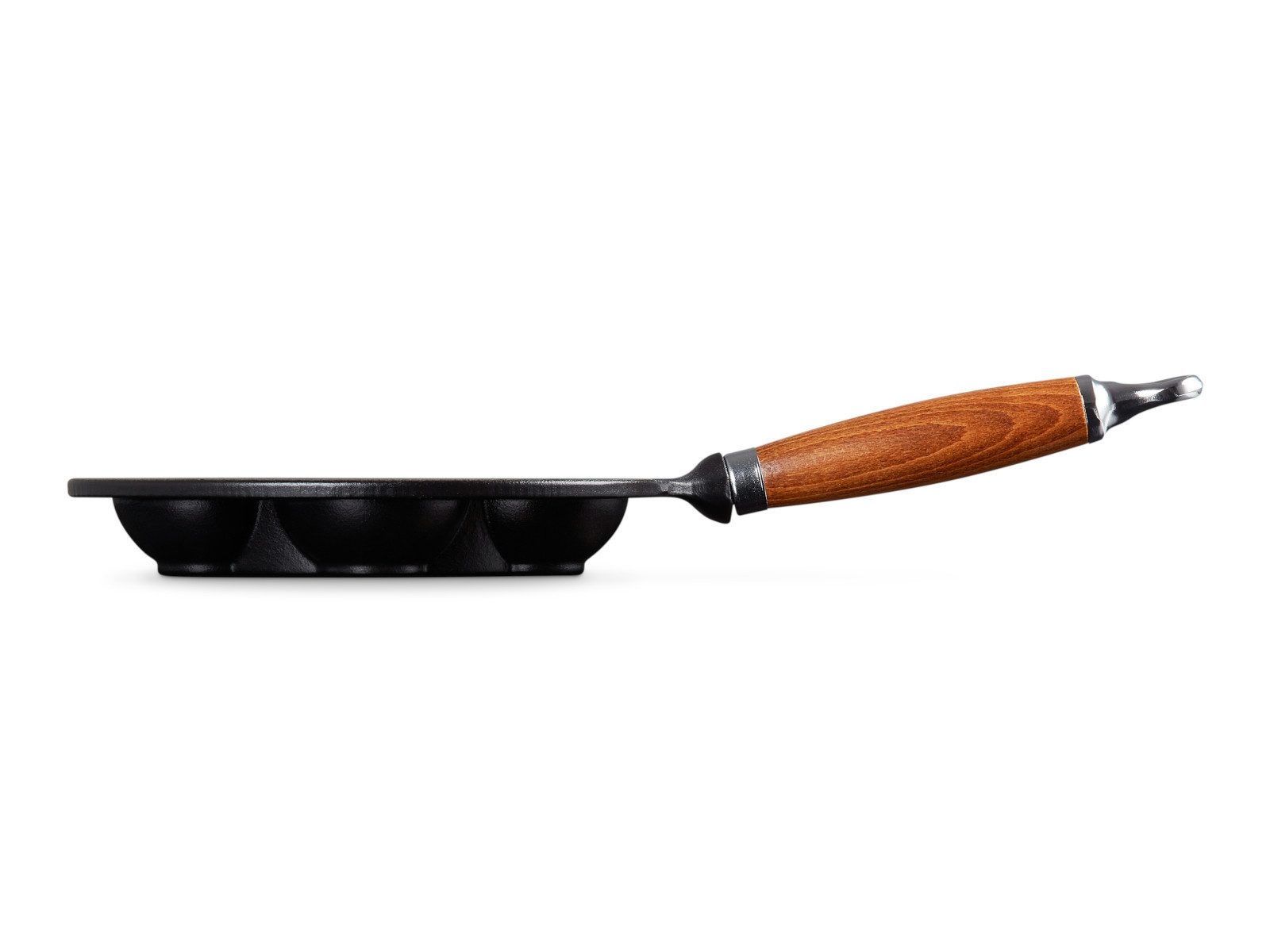 LE CREUSET Bratpfanne Pförtchenpfanne Tradition schwarz matt 20cm
