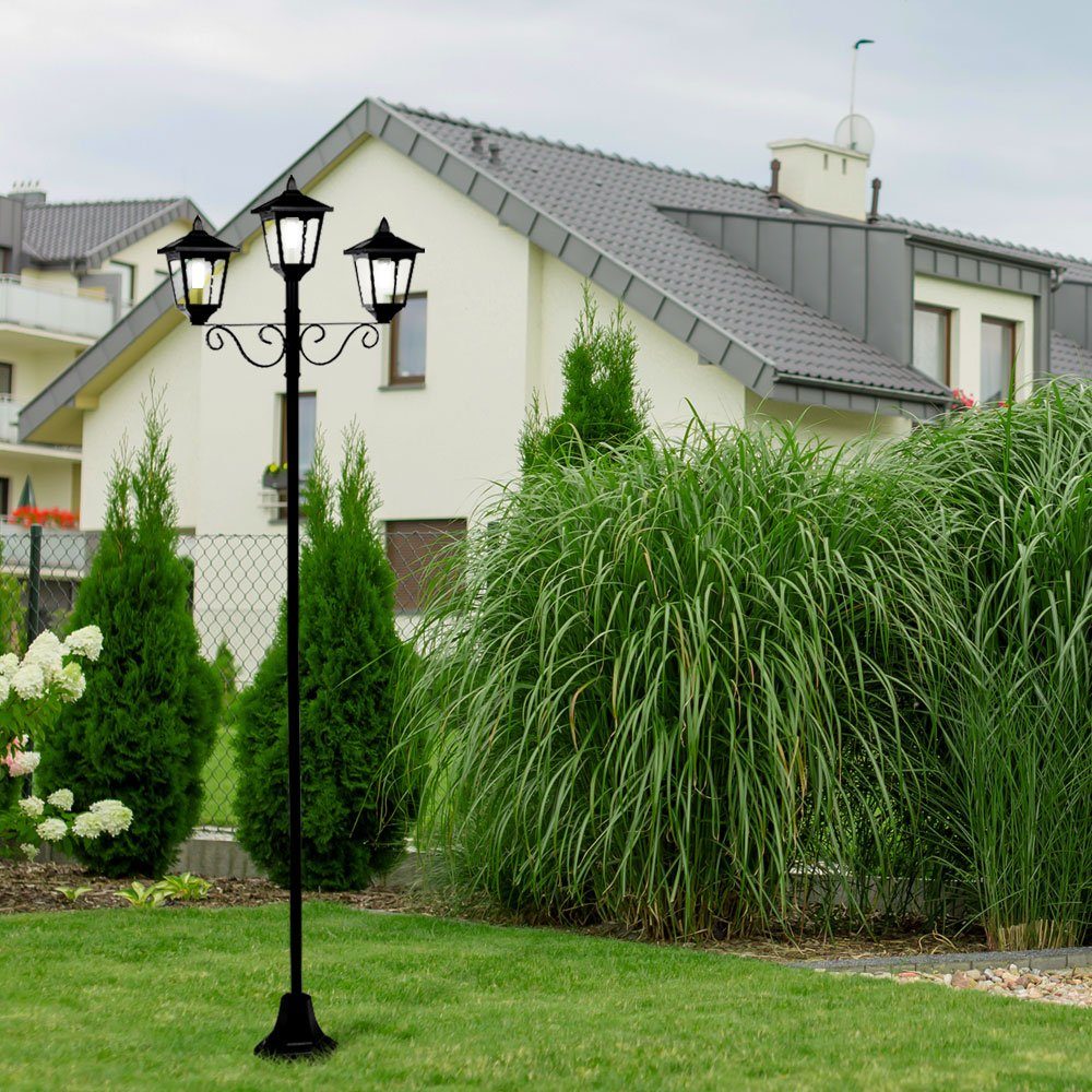 LED AußenStehlampe, Warmweiß, Gartenlaterne groß für draußen