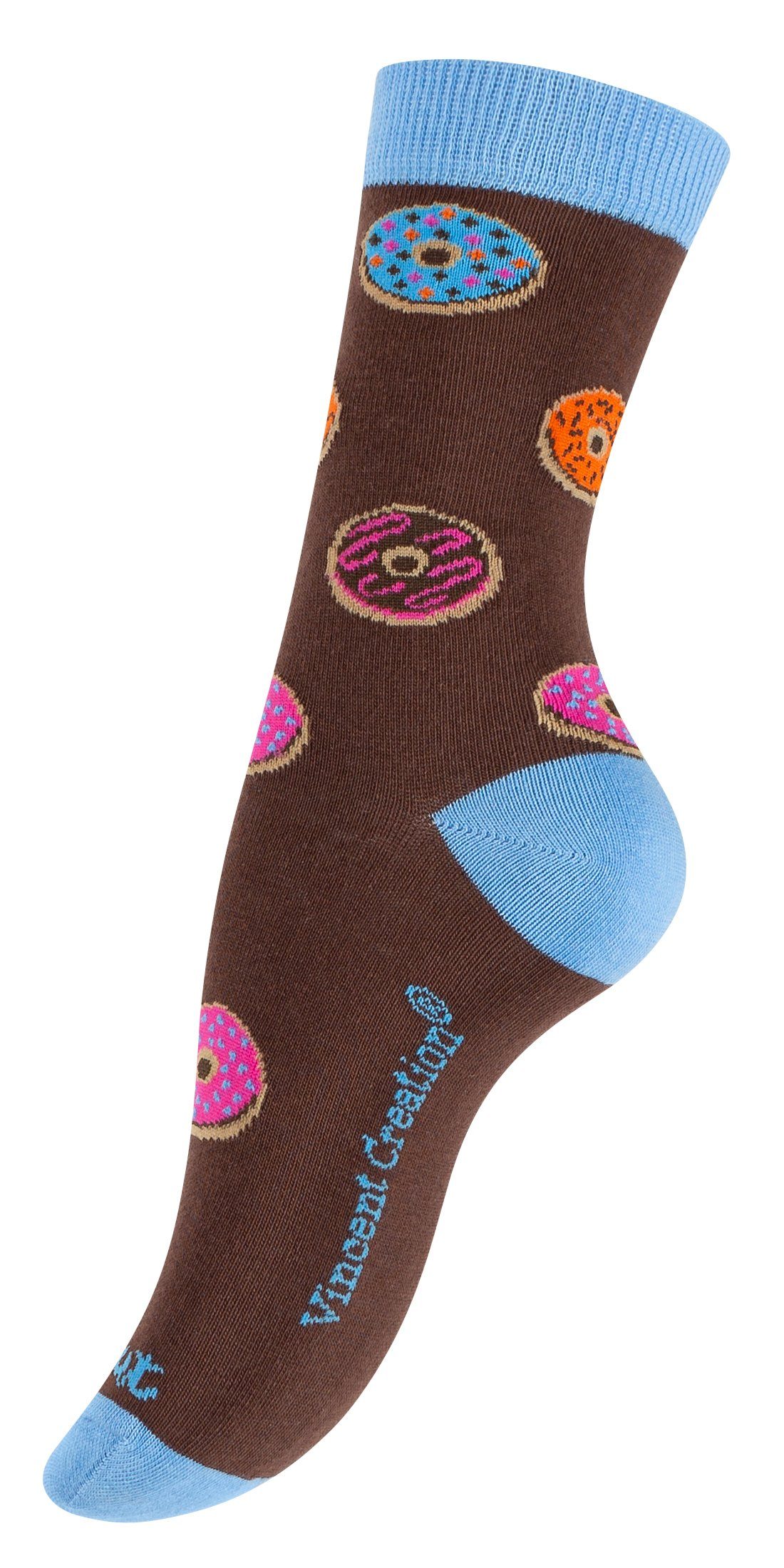 Vincent Creation® Socken (3-Paar) im Donut Design