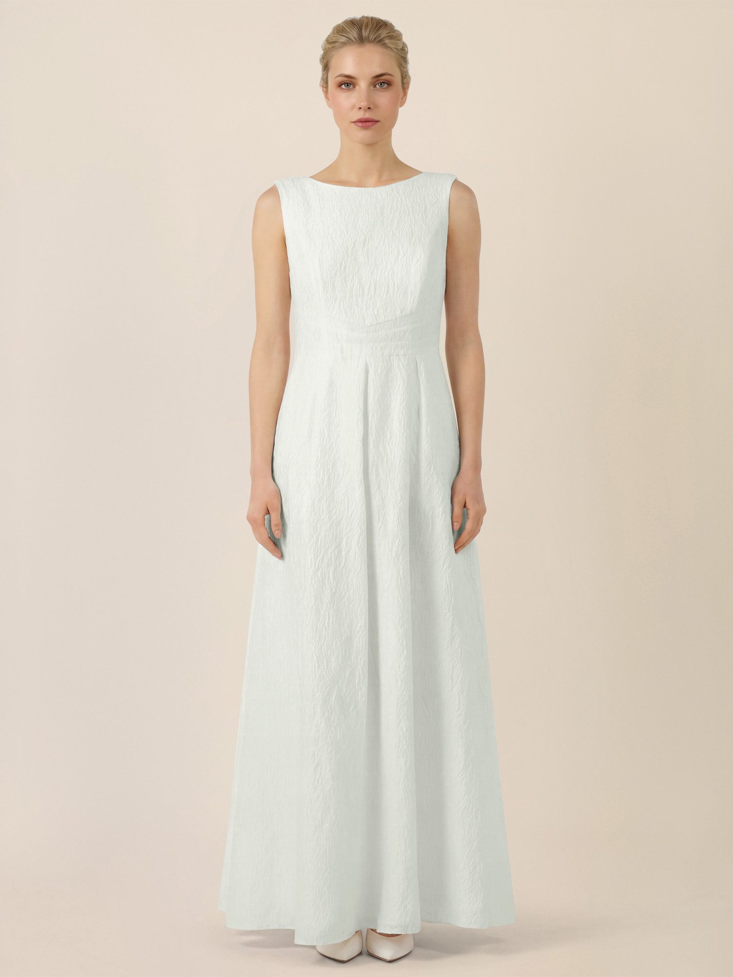 Apart Brautkleid mit geprägtem Strukturmuster