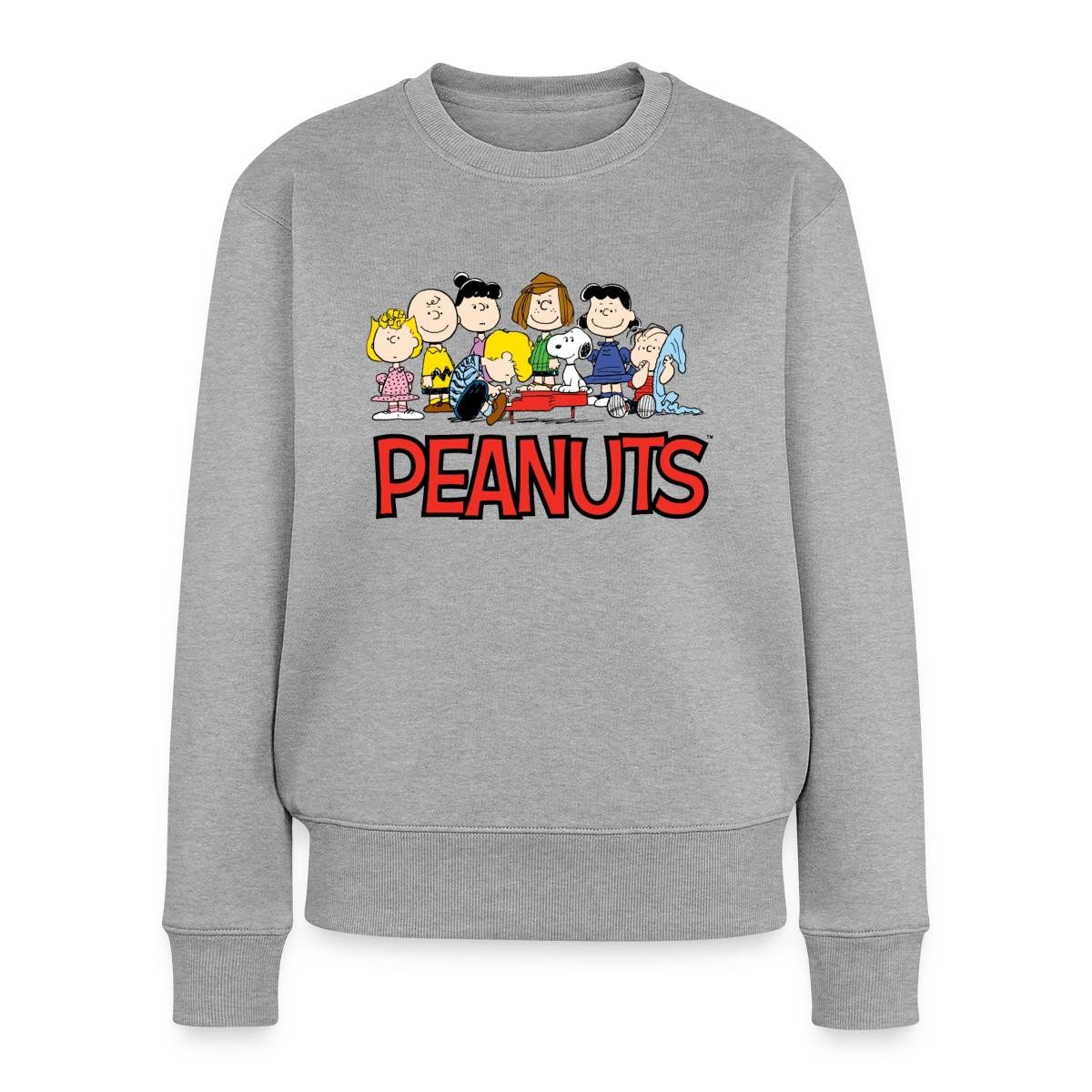 Spreadshirt Sweatshirt Peanuts Snoppy Und Friends Damen Premium Pullover (1-tlg)