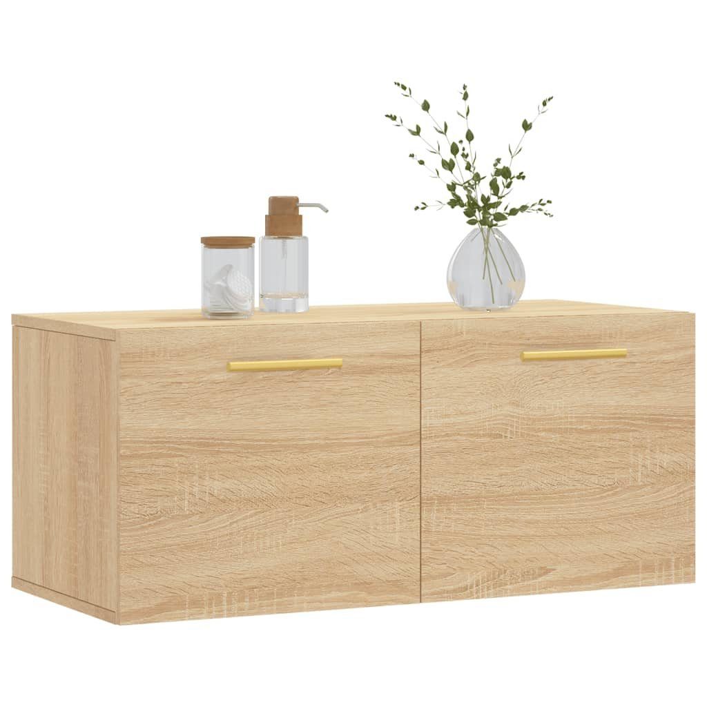 vidaXL Hängeschrank Wandschrank Sonoma-Eiche 80x36,5x35 cm günstig online kaufen