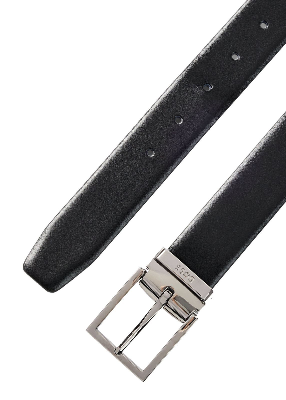 BOSS Ledergürtel Otrip Sr35 Pp Leather Belt aus echtem Rindsleder günstig online kaufen