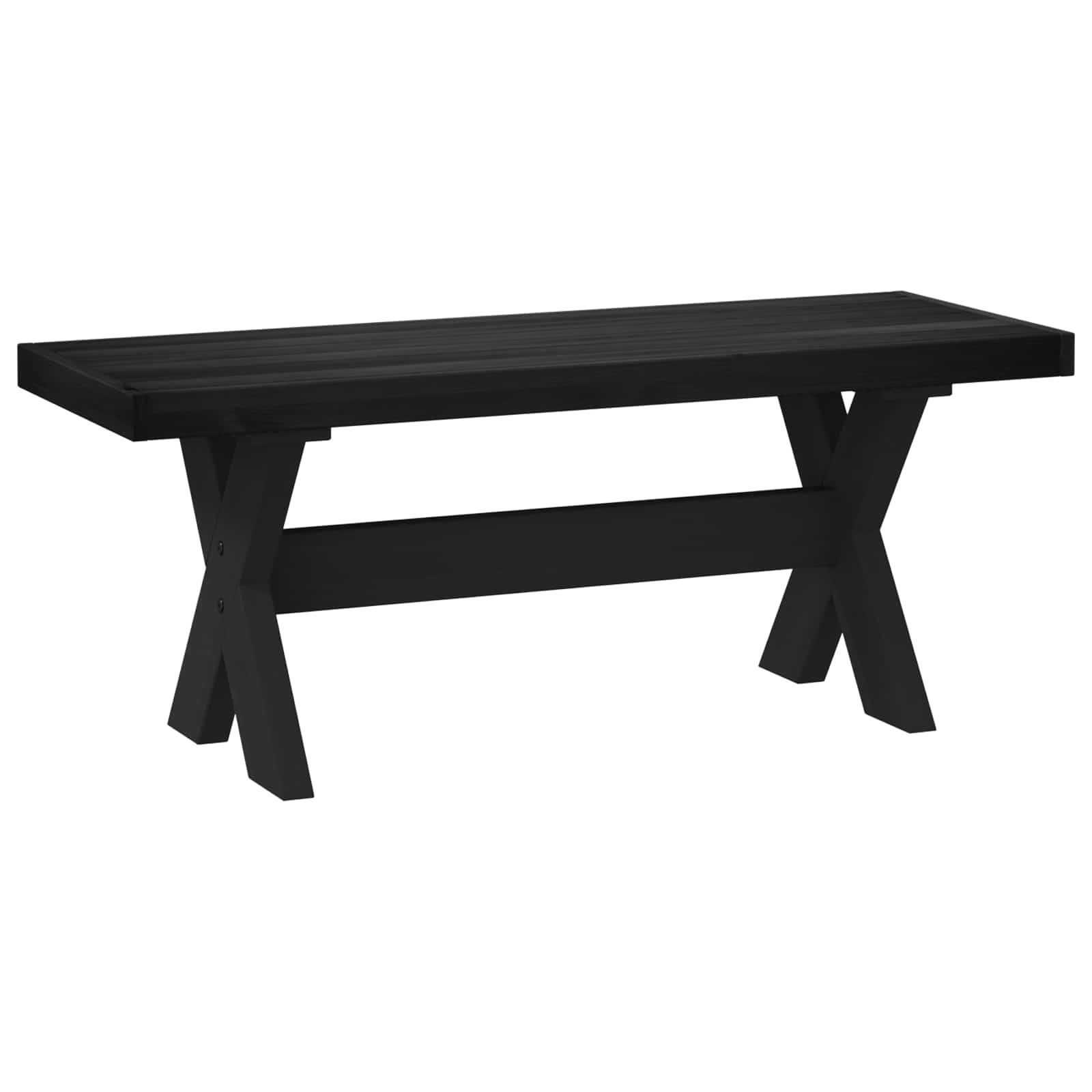 vidaXL Essbank Esstischbank NOAIN 120 x 41 x 45 cm Massives Kiefernholz (1-St)