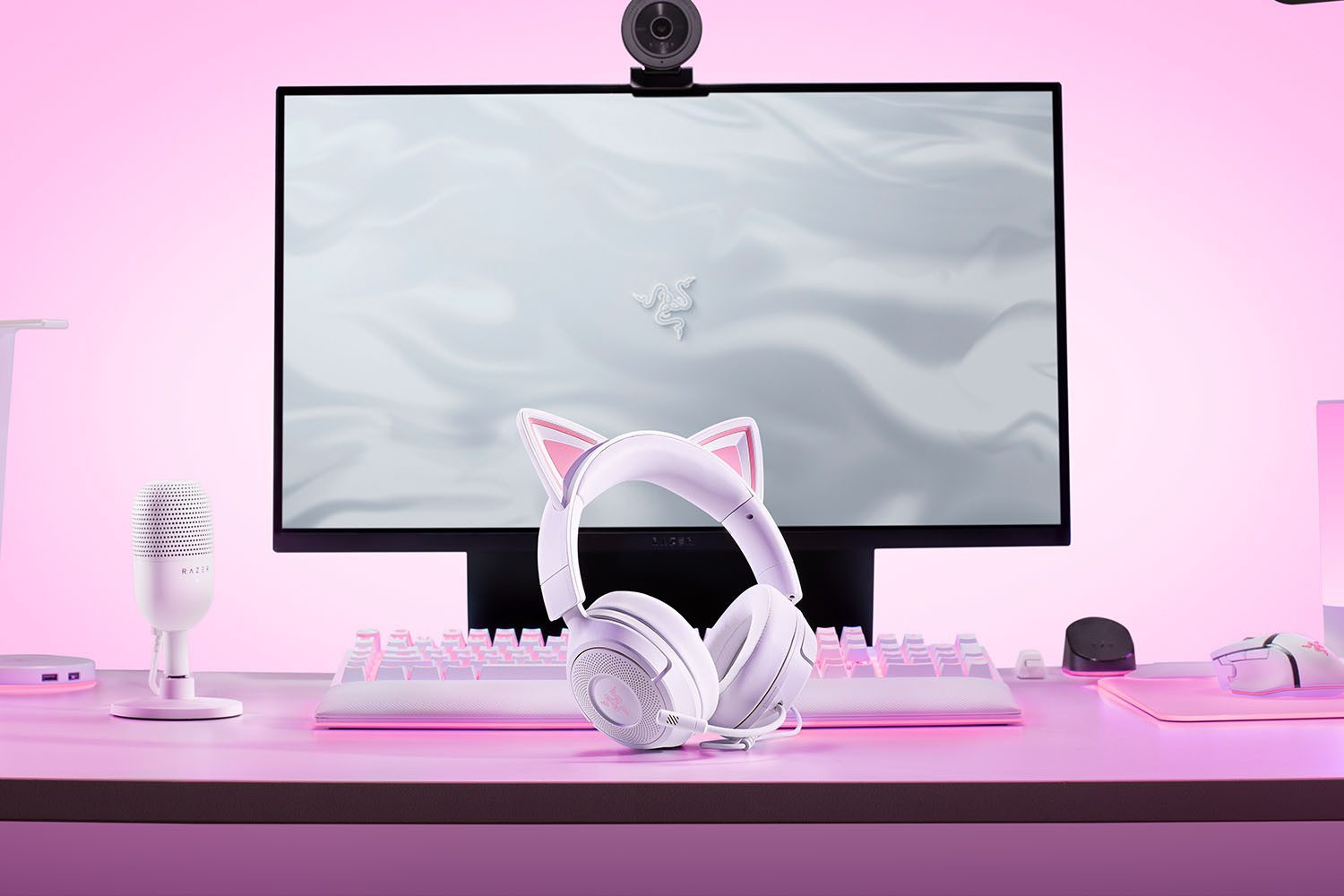 RAZER Kraken Kitty V3 X Gaming-Headset (Stummschaltung) – Bild 5 von 5