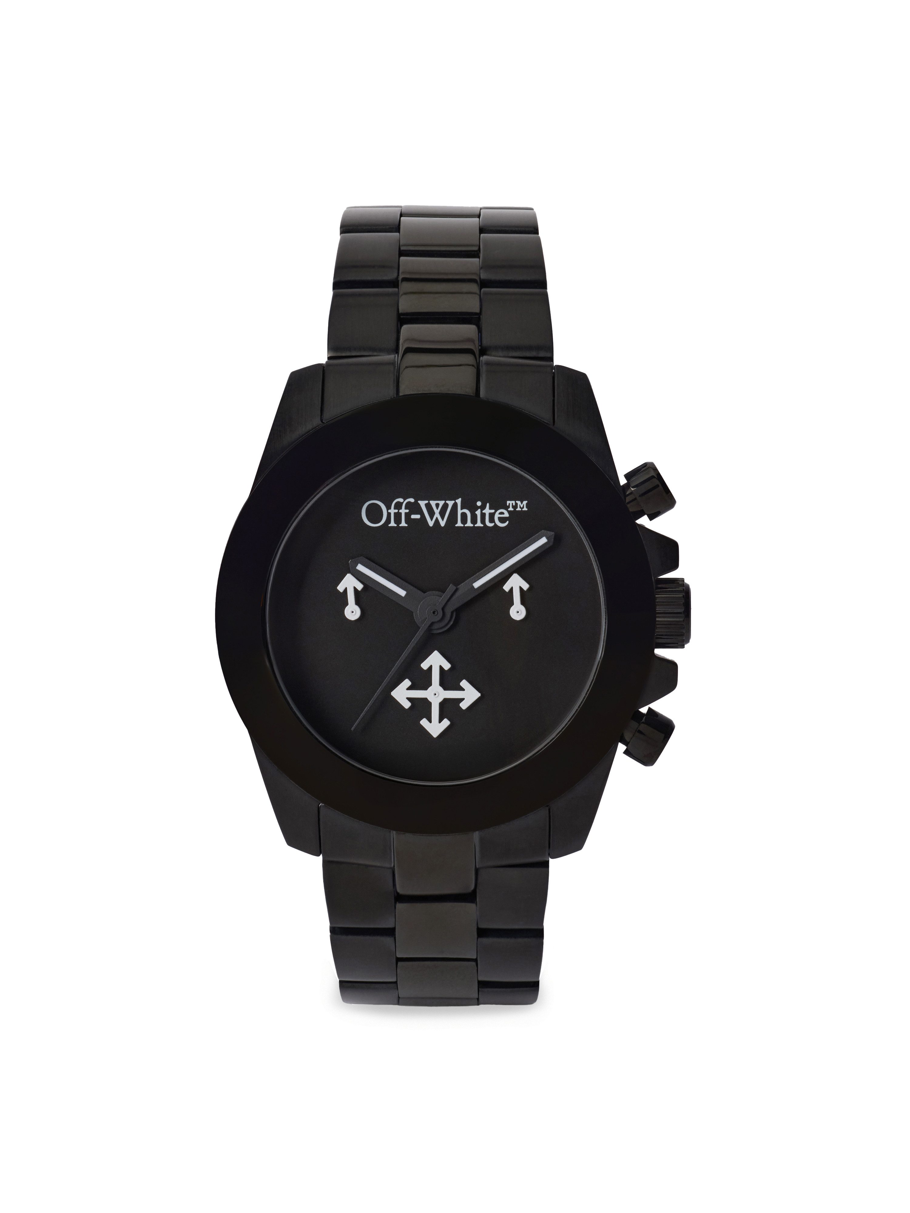 OFF-WHITE Chronograph RESET OW1G012M0095, Quarzuhr, Armbanduhr, Herrenuhr, Edelstahlarmband, analog