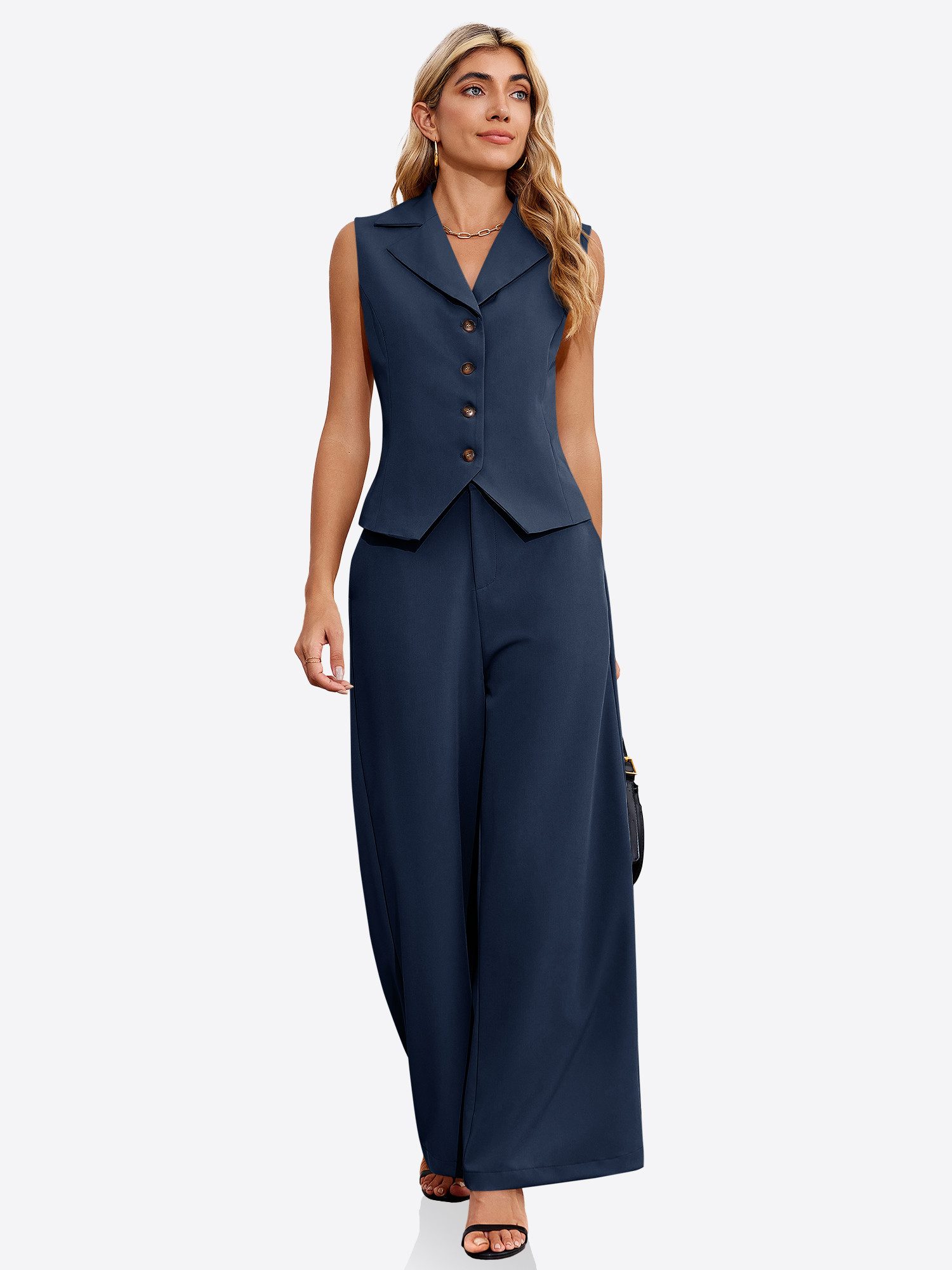 Imily Bela Hosenanzug Damen Sommer Hosenanzug im 2-teiligen Set (Set, 2-tlg günstig online kaufen