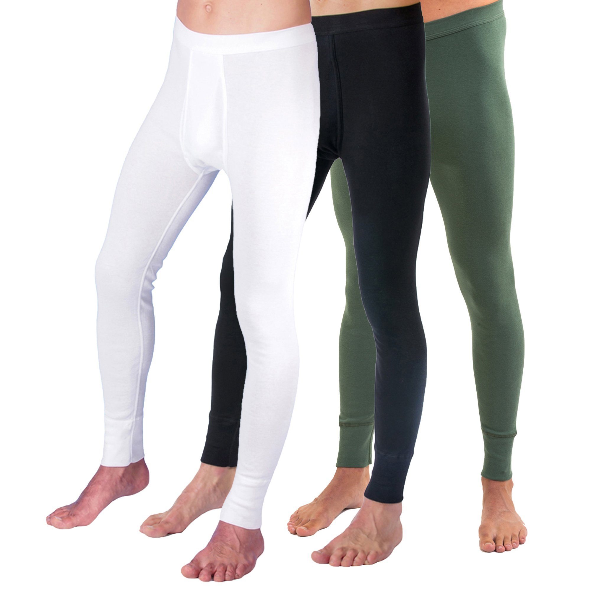 HERMKO Lange Unterhose 3540 3er Pack günstig online kaufen
