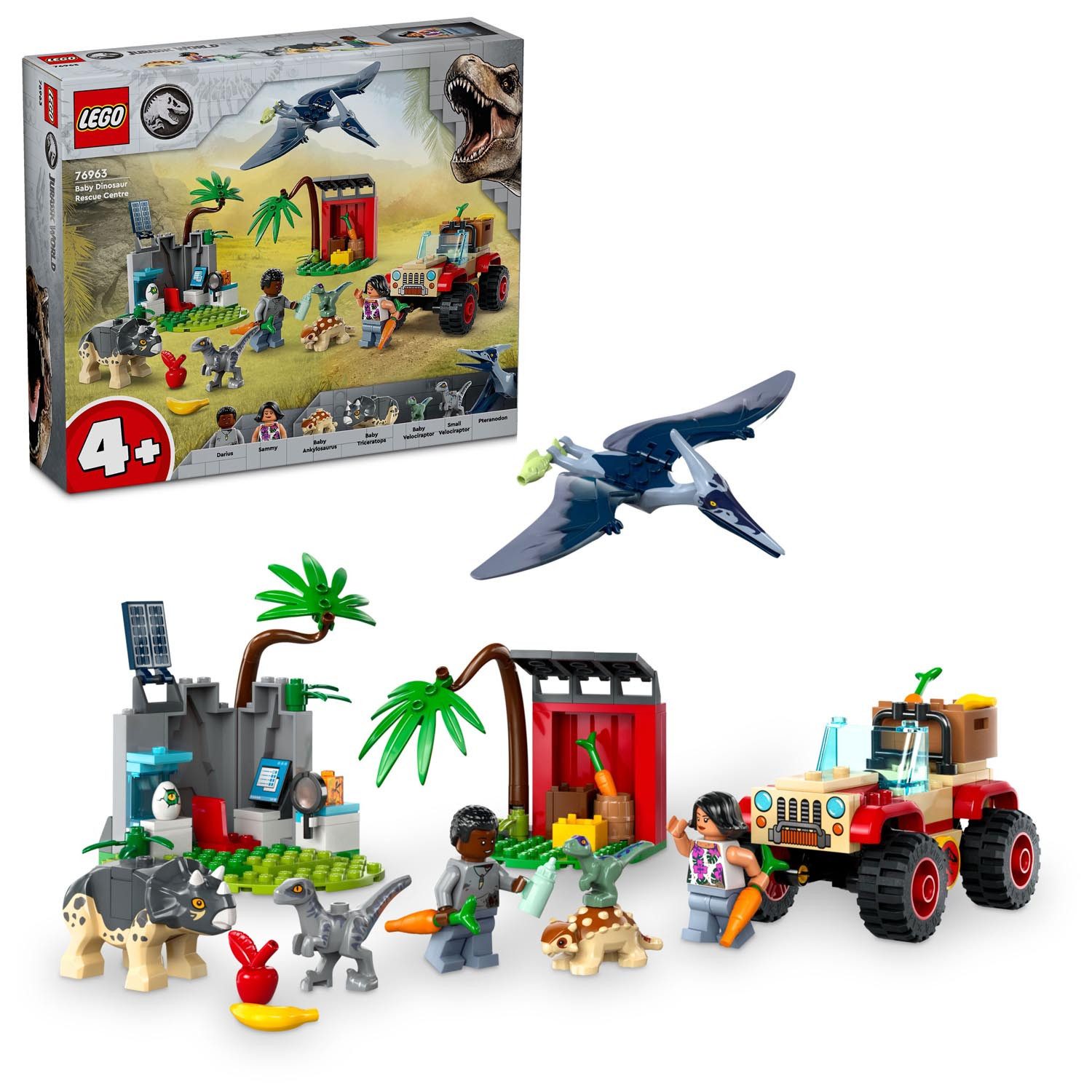 LEGO® LEGO® 76963 Jurassic World (4) - Rettungszentrum für Baby-Dinos Konst günstig online kaufen
