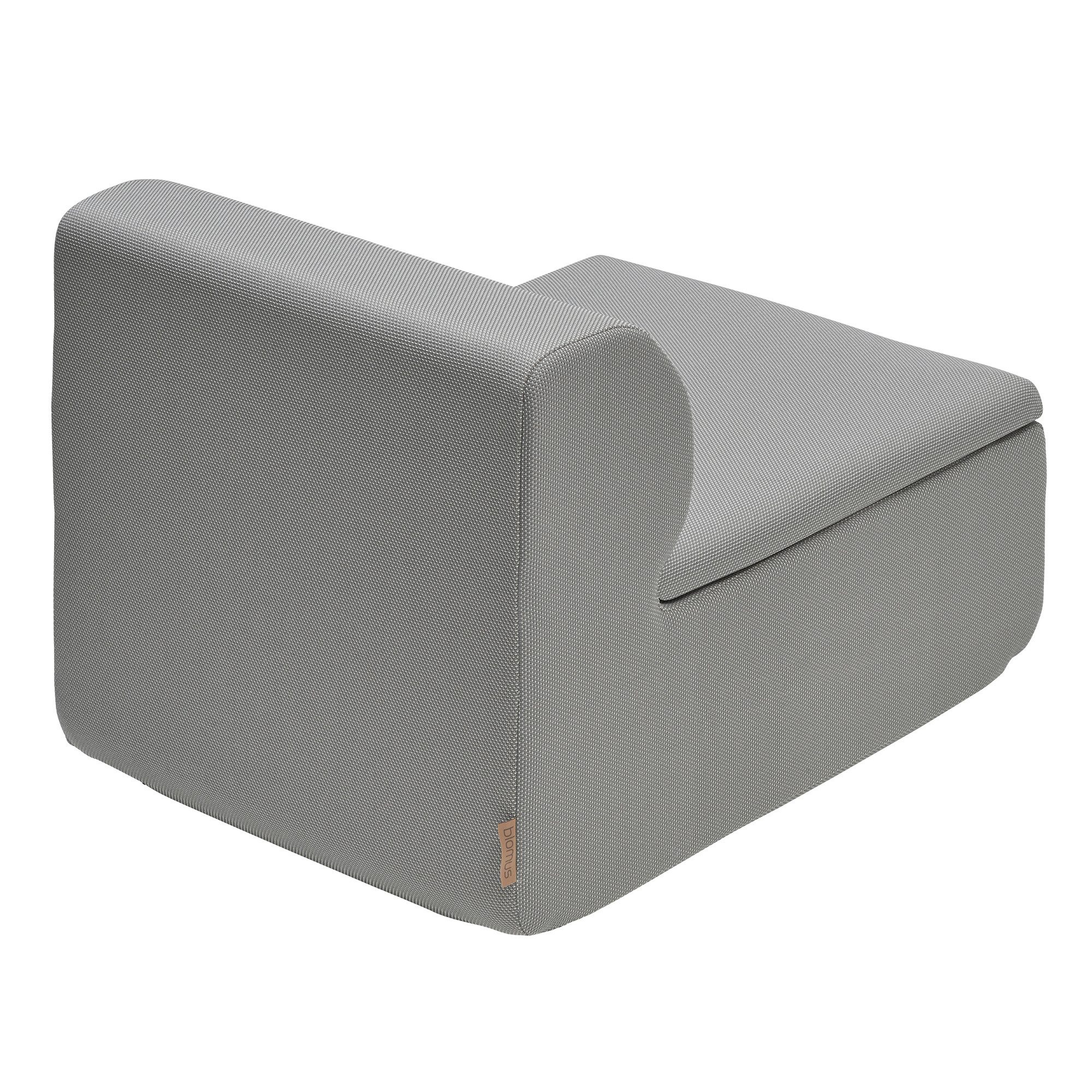 blomus Loungesofa 1-Sitzer Modul -GROVA- Sitzmodul, Couch-Modul, Sofa: Outdoor, 1 Teile, Wetterfester Olefin-Stoff, flexible Loungeflächen, Kombinierbar