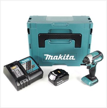 Makita Akku-Schlagschrauber DTD 153 RM1J 18 V Akku Brushless Schlagschrauber im Makpac + 1x BL 18