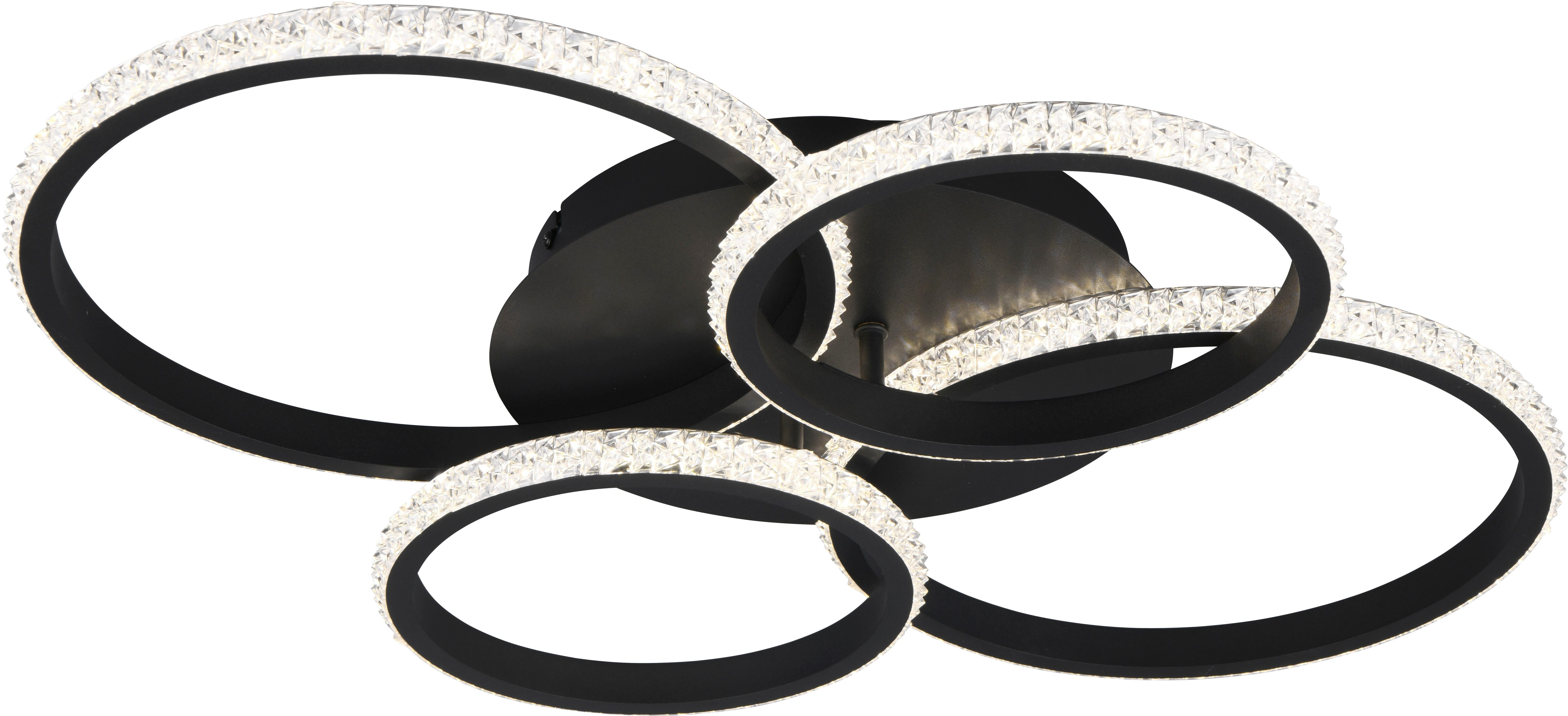 Reality Leuchten LED Deckenleuchte CIRES, LED Deckenlampe mit 4 schwenkbare günstig online kaufen